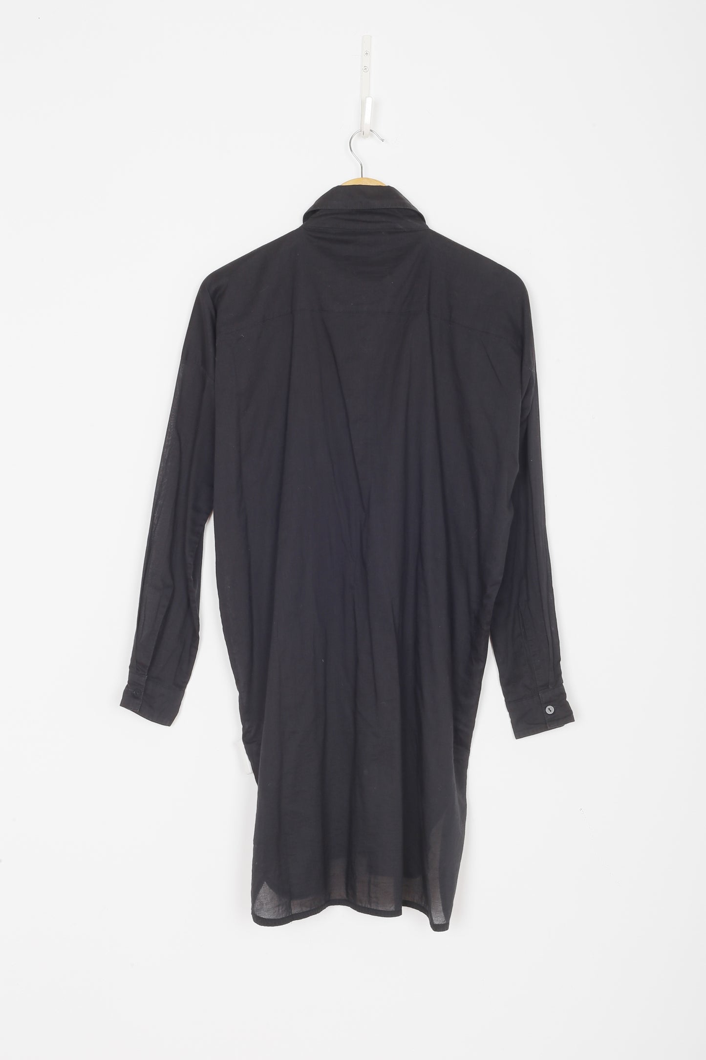 Miss Crabb Womens Black Shirt Size M