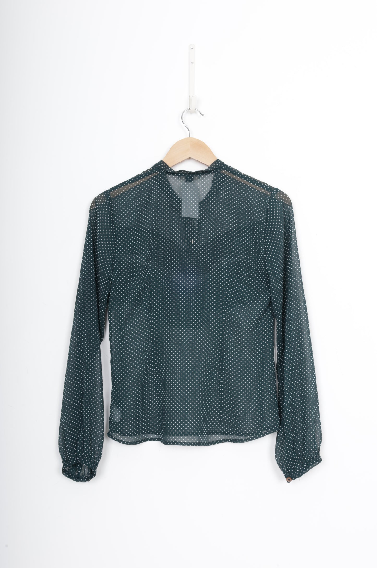 Ingrid Starnes Womens Green Blouse Size S