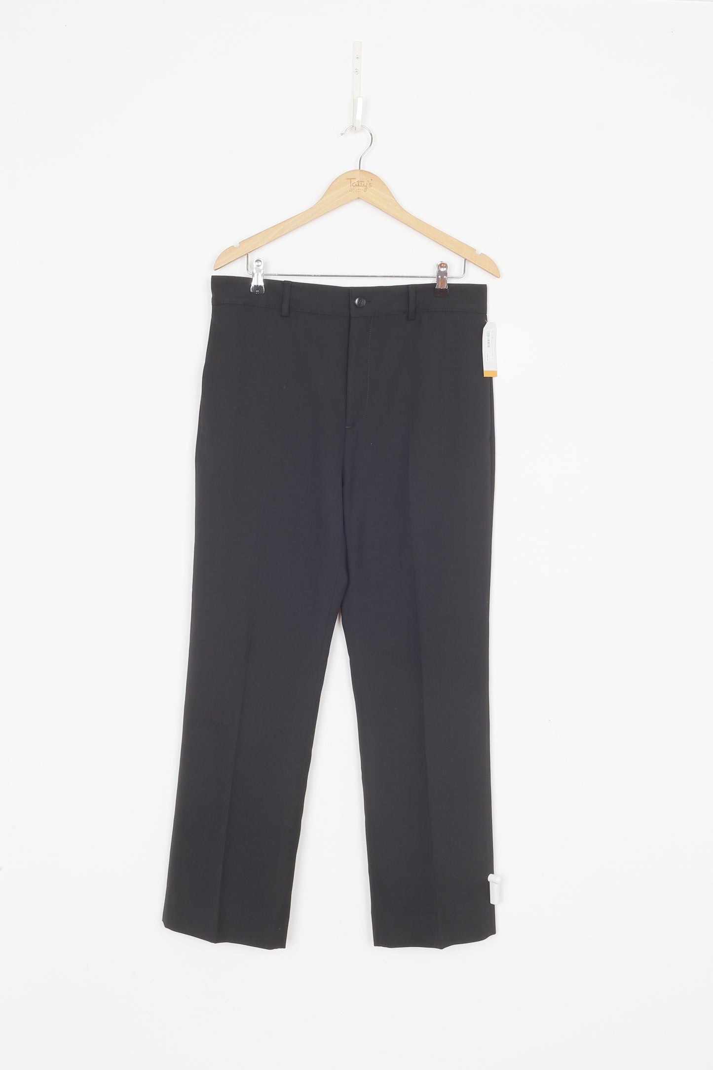 Acne Studios Mens Black Pants Size 48