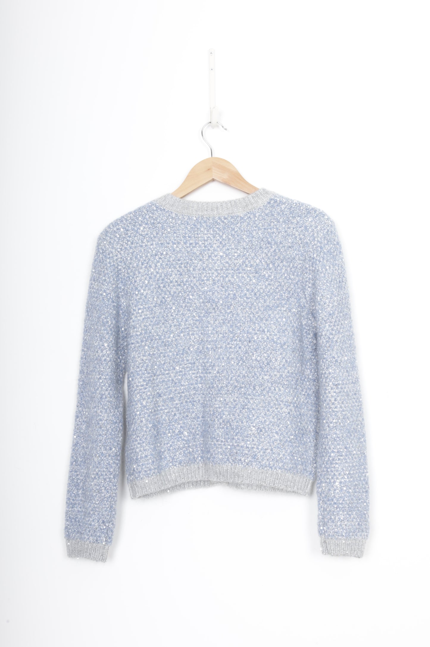 Maje Womens Blue Cardigan Size 3