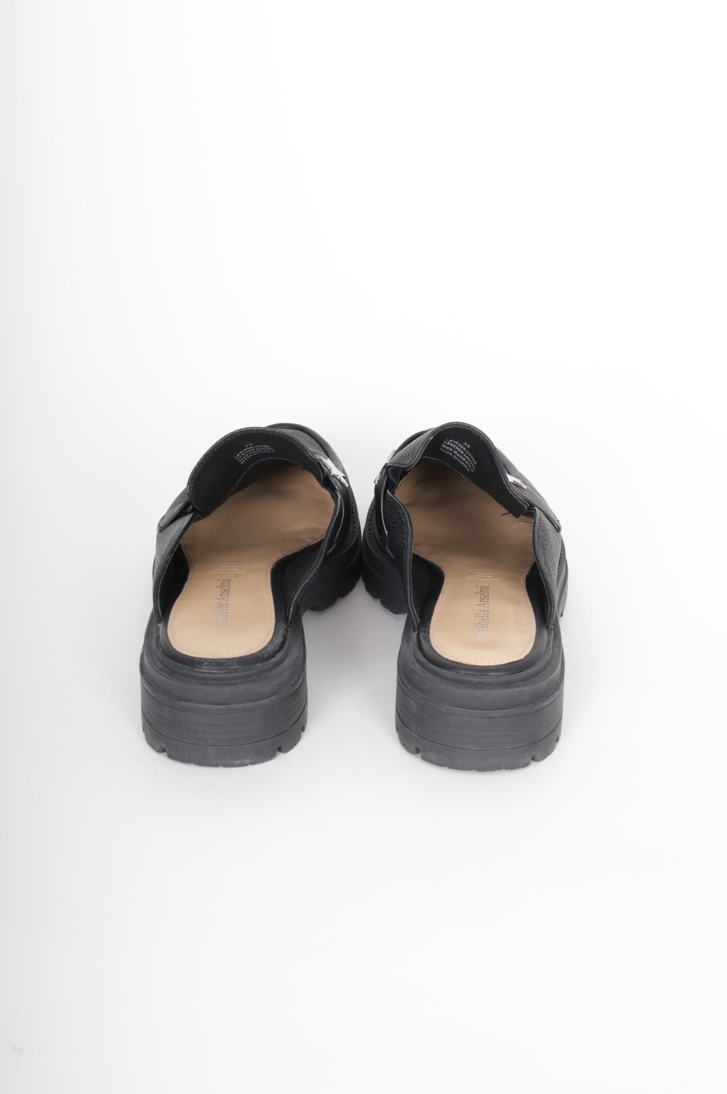 Isabella Anselmi Womens Black Shoes Size EU 39