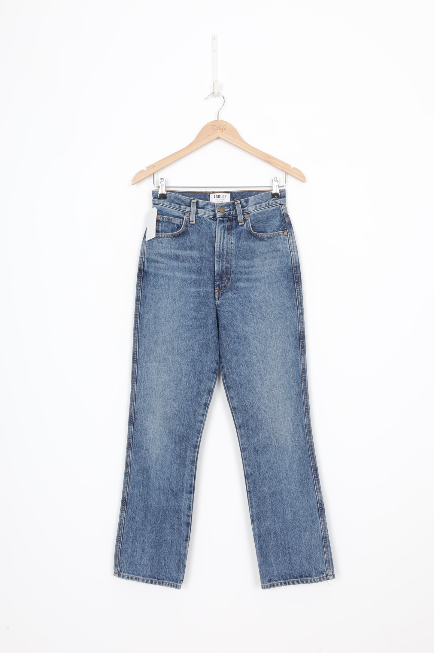 AGOLDE Womens Blue Jeans Size W 25