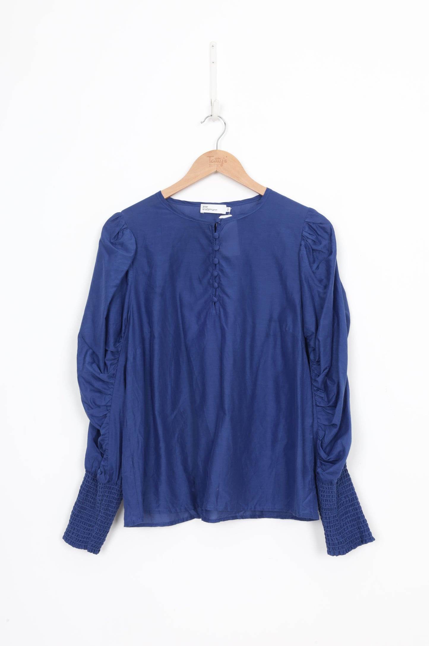Zoe Kratzmann Womens Blue Blouse Size 2