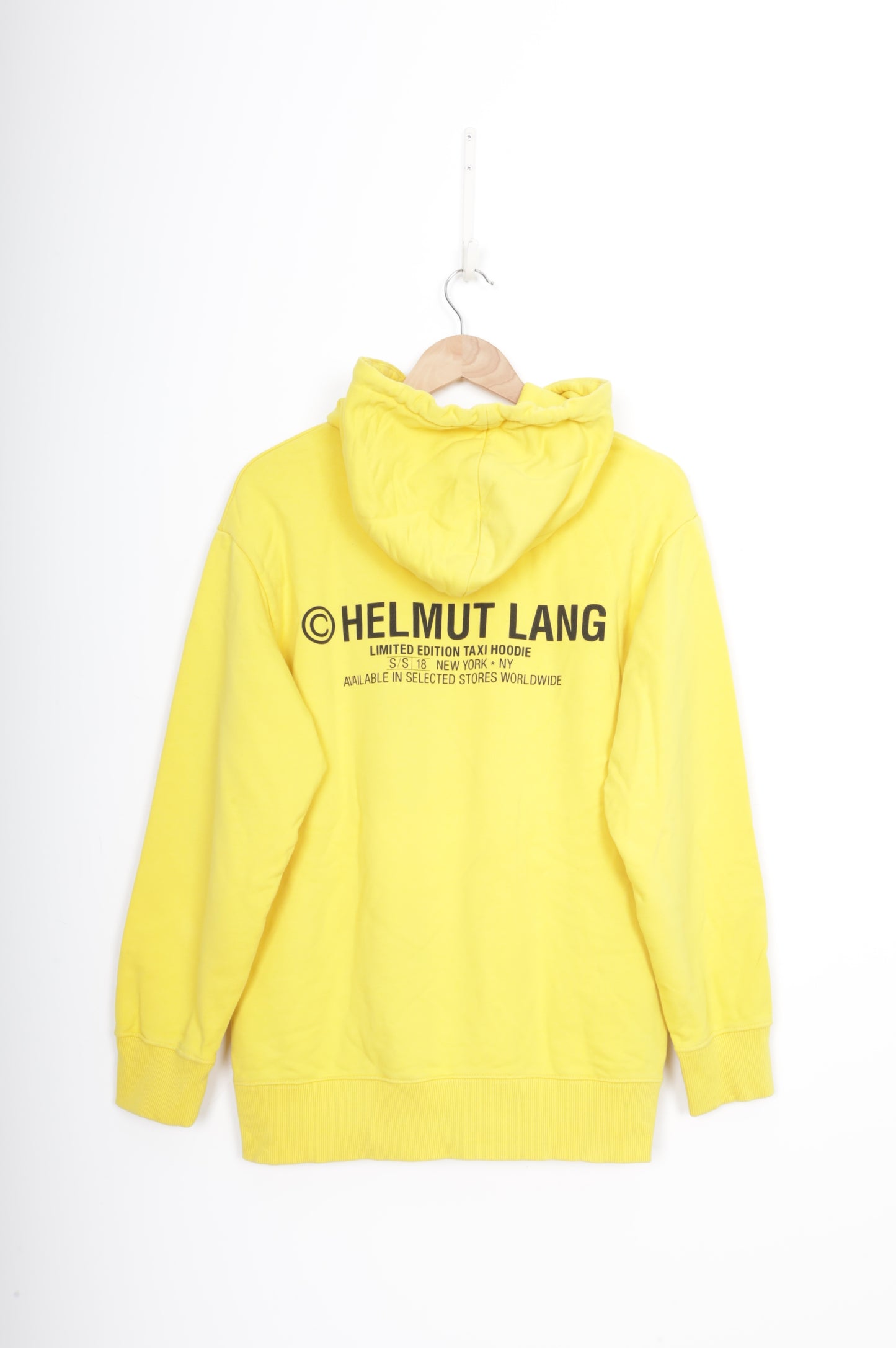 Helmut Lang Womens Yellow Jumper Size M