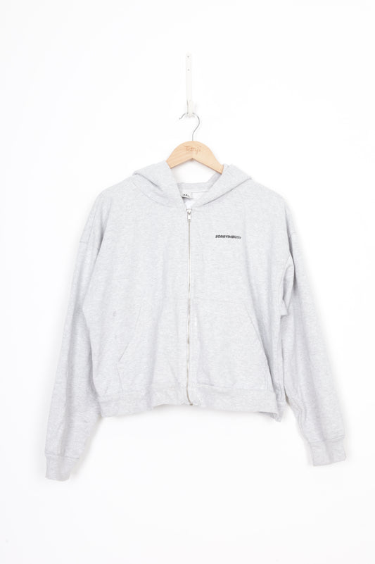 Sorry im Busy Womens Grey Jumper Size L