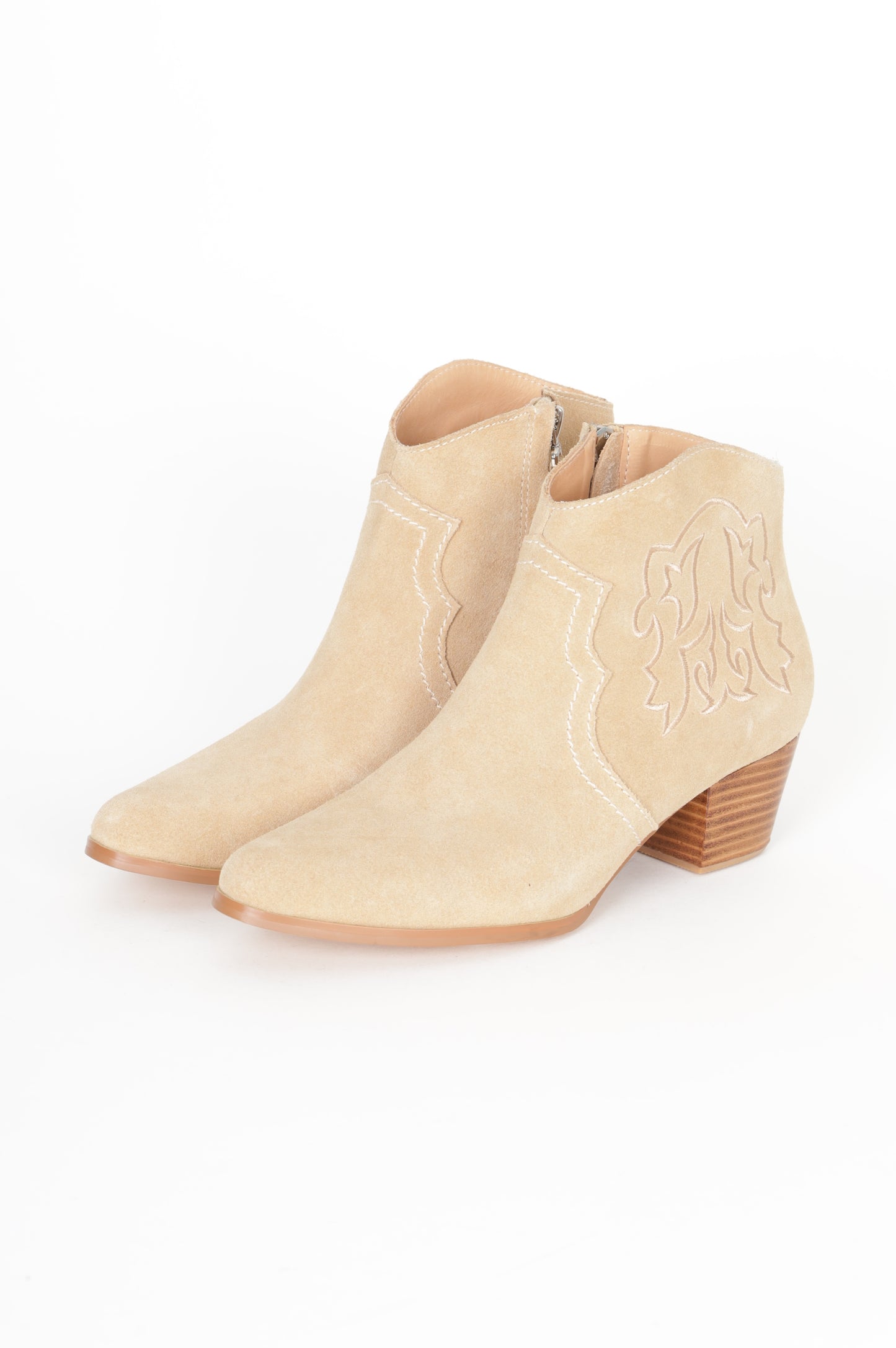 La Tribe Womens Beige Boots Size EU 37