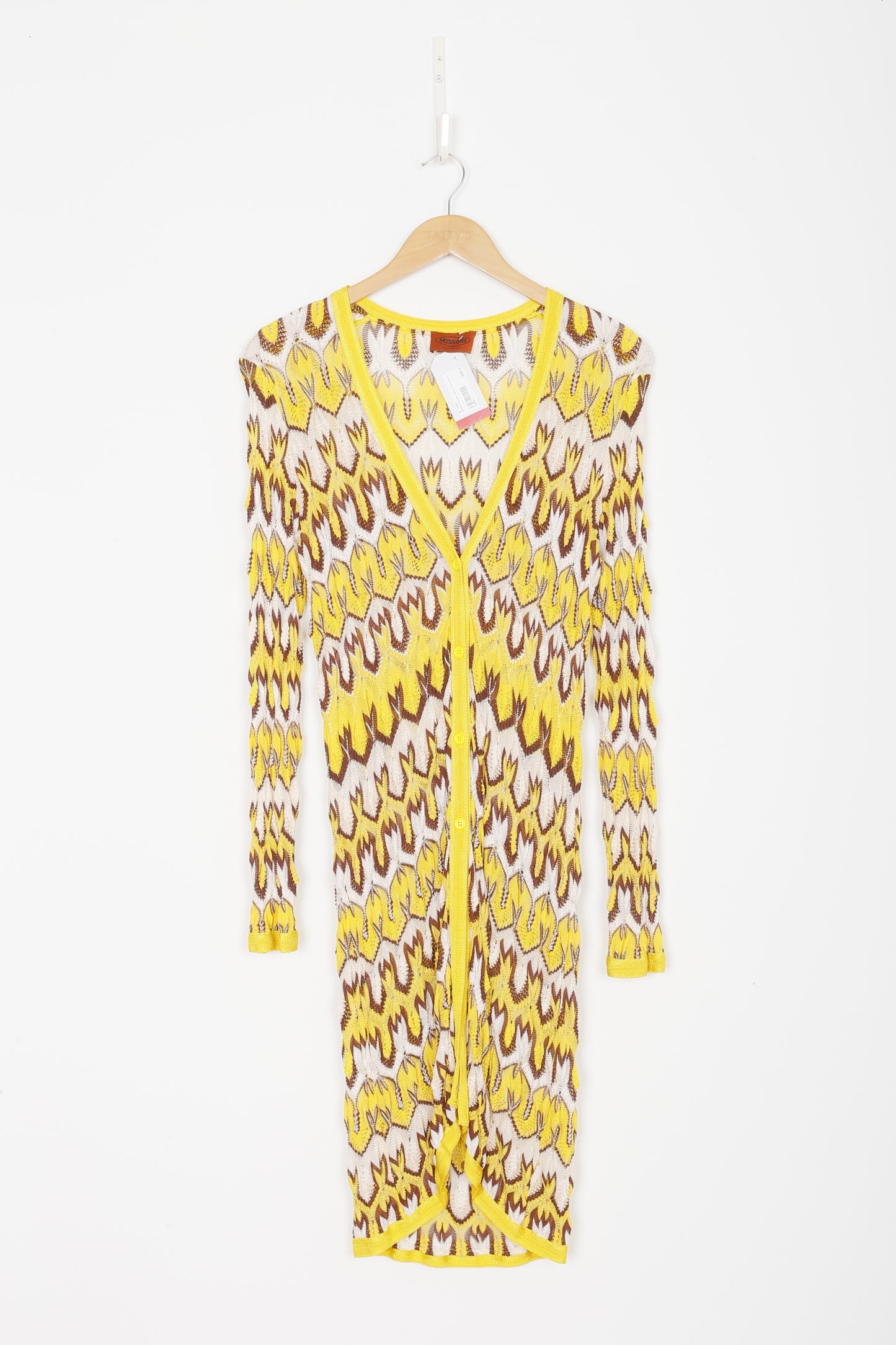 Missoni Womens Yellow Dress Size 42