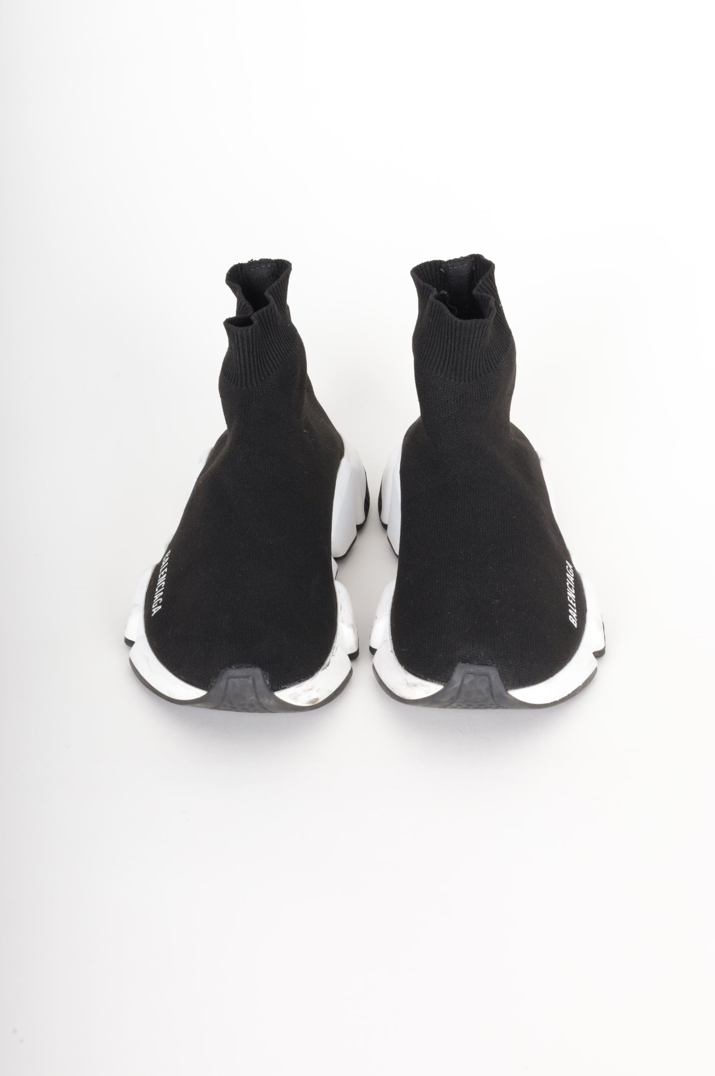 Balenciaga Womens Black Sneakers Size EU 37