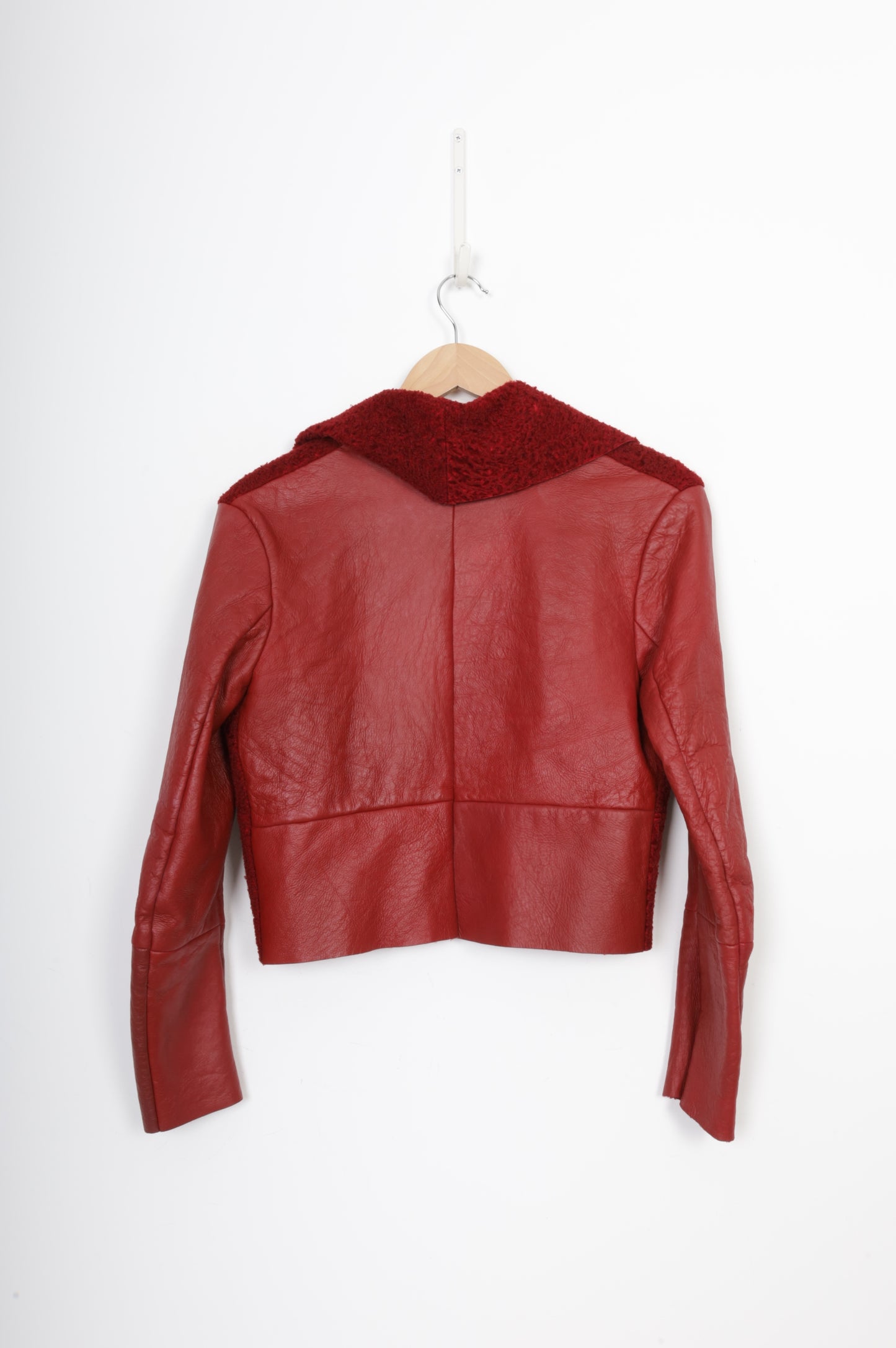 Lonely Hearts Womens Red Jacket Size 8