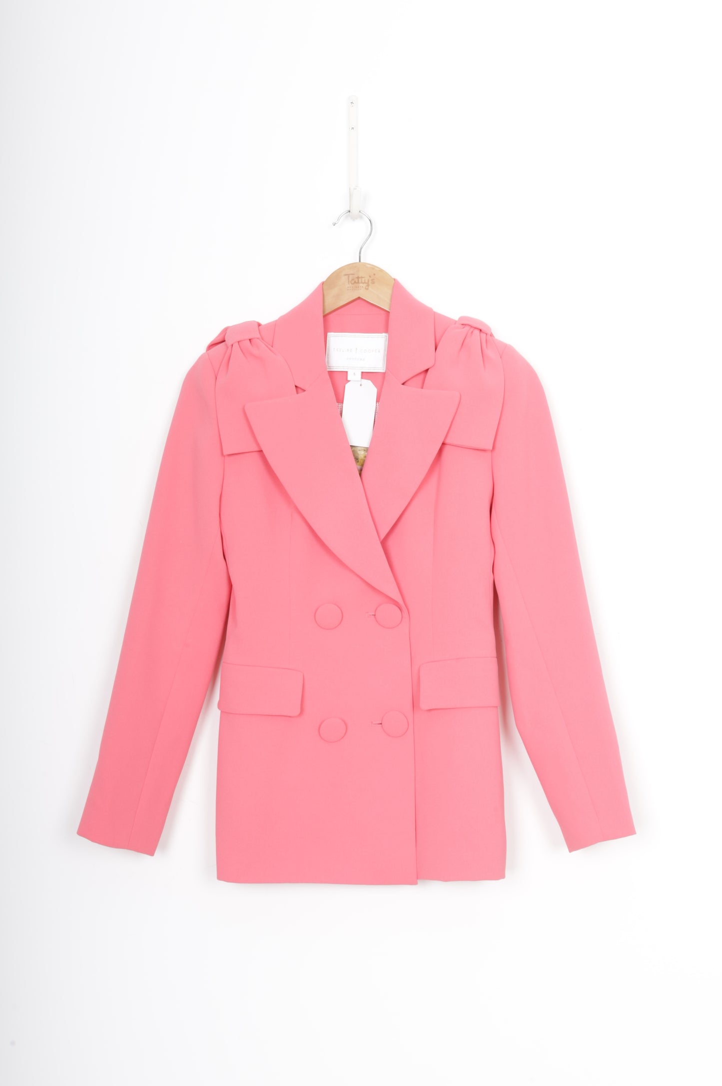 Trelise Cooper Couture Womens Pink Blazer Size 6