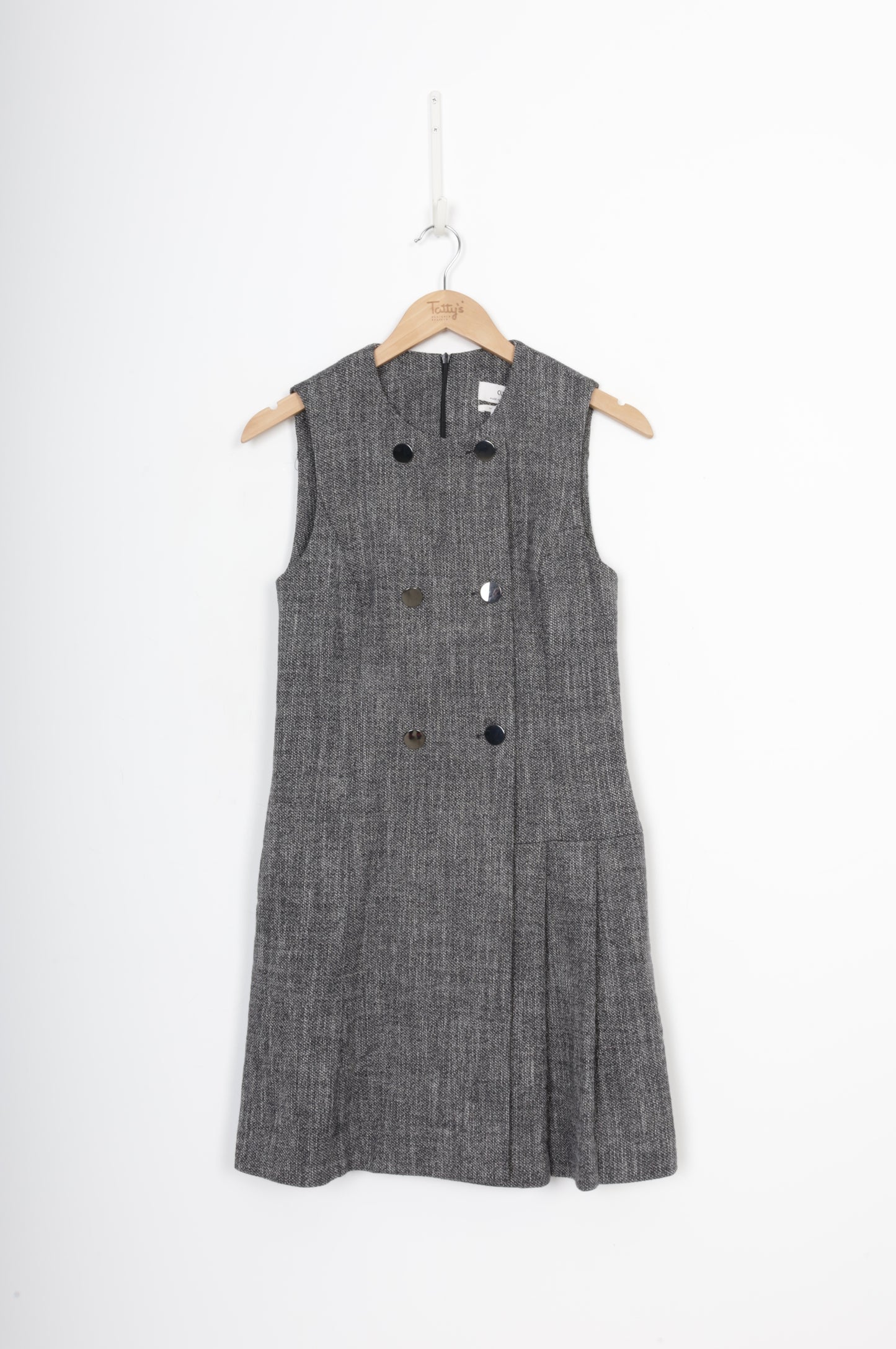 Cue Womens Grey Dress Size 6