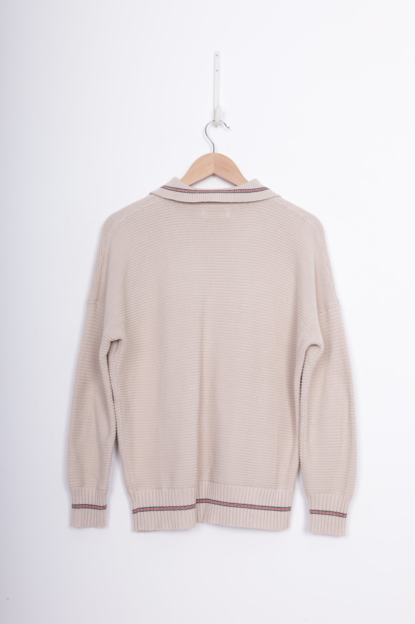 Still Here Womens Beige Jumper Size M