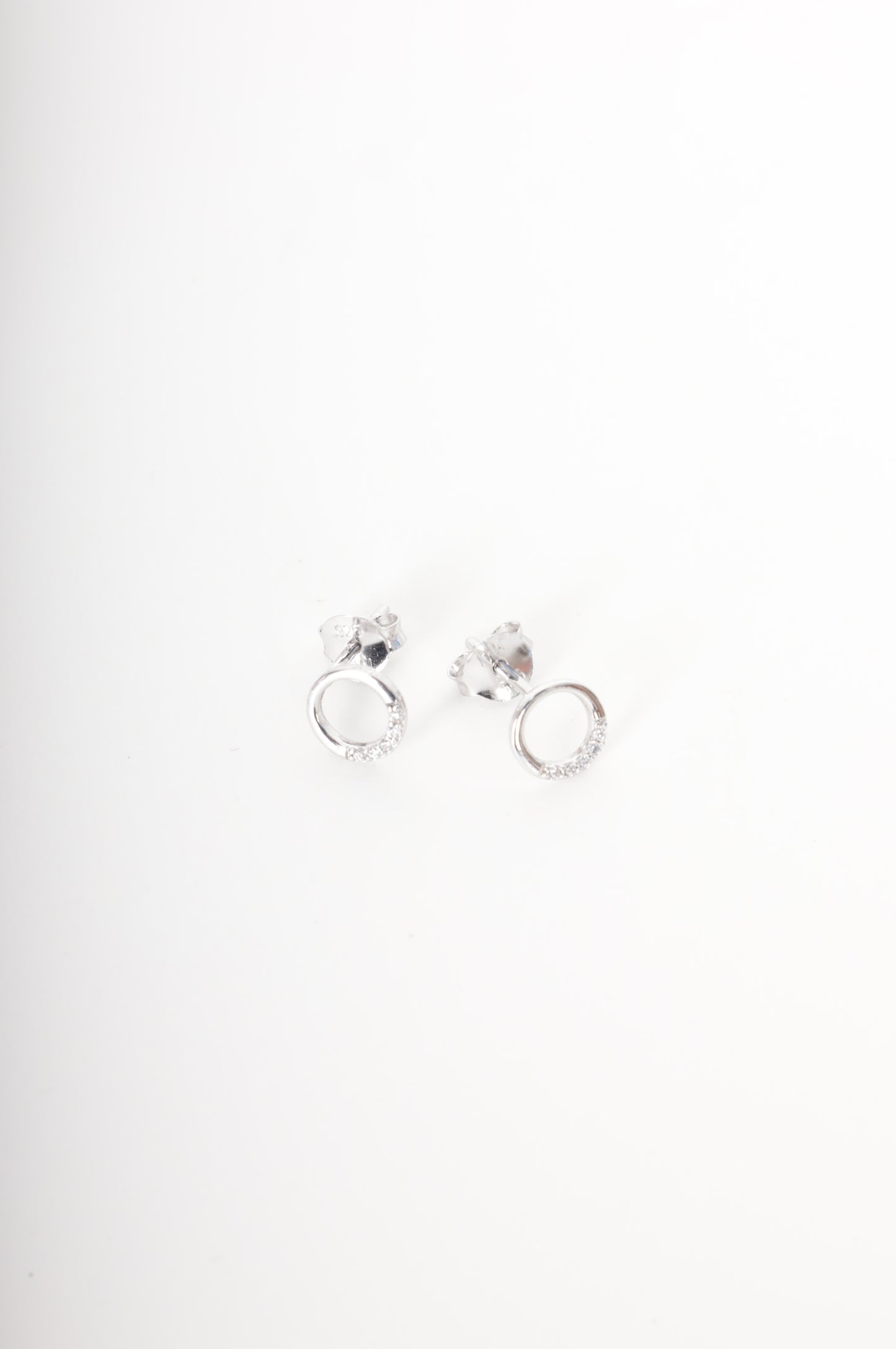 Michael Hill Womens Silver Earrings Size O/S