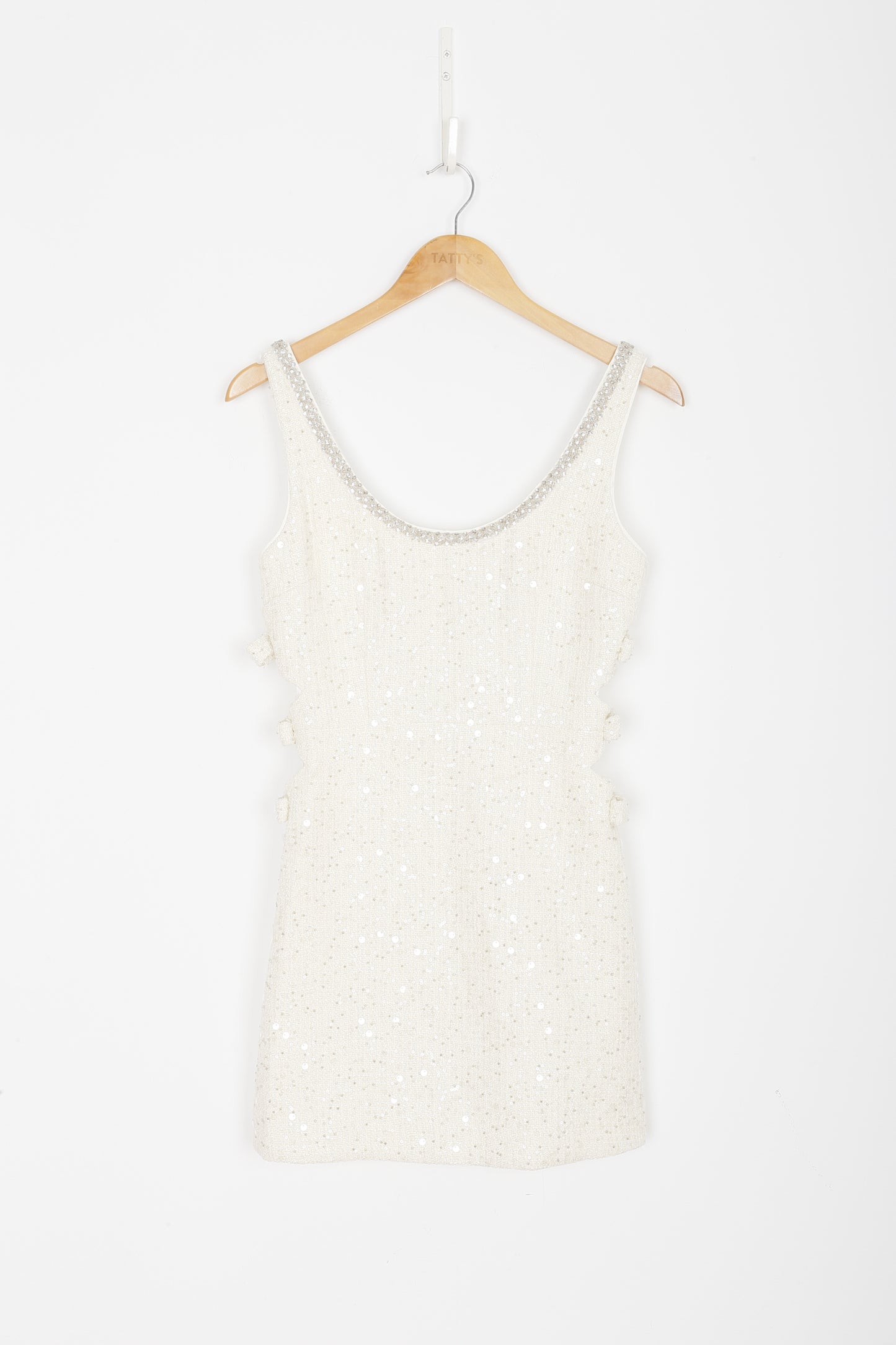 Self Portrait Womens White Dress Size 8