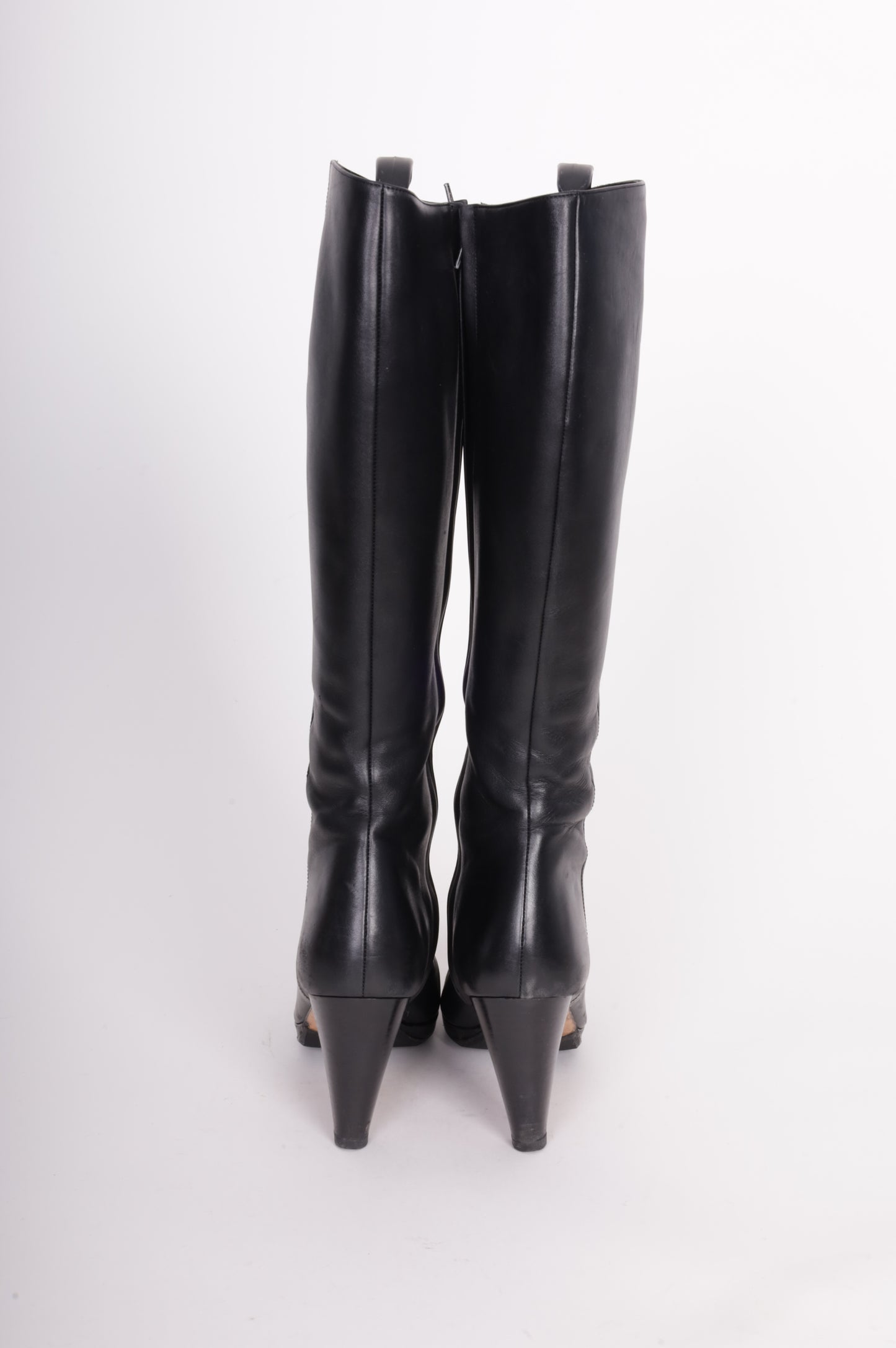 Emma Hope Womens Black Boots Size EU 39