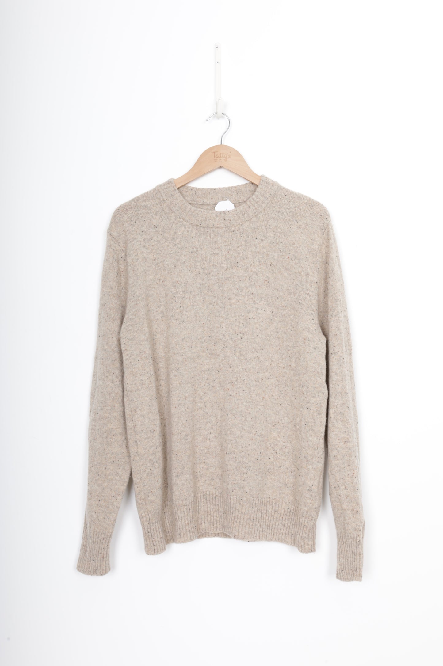Assembly Label Mens Brown Jumper Size L