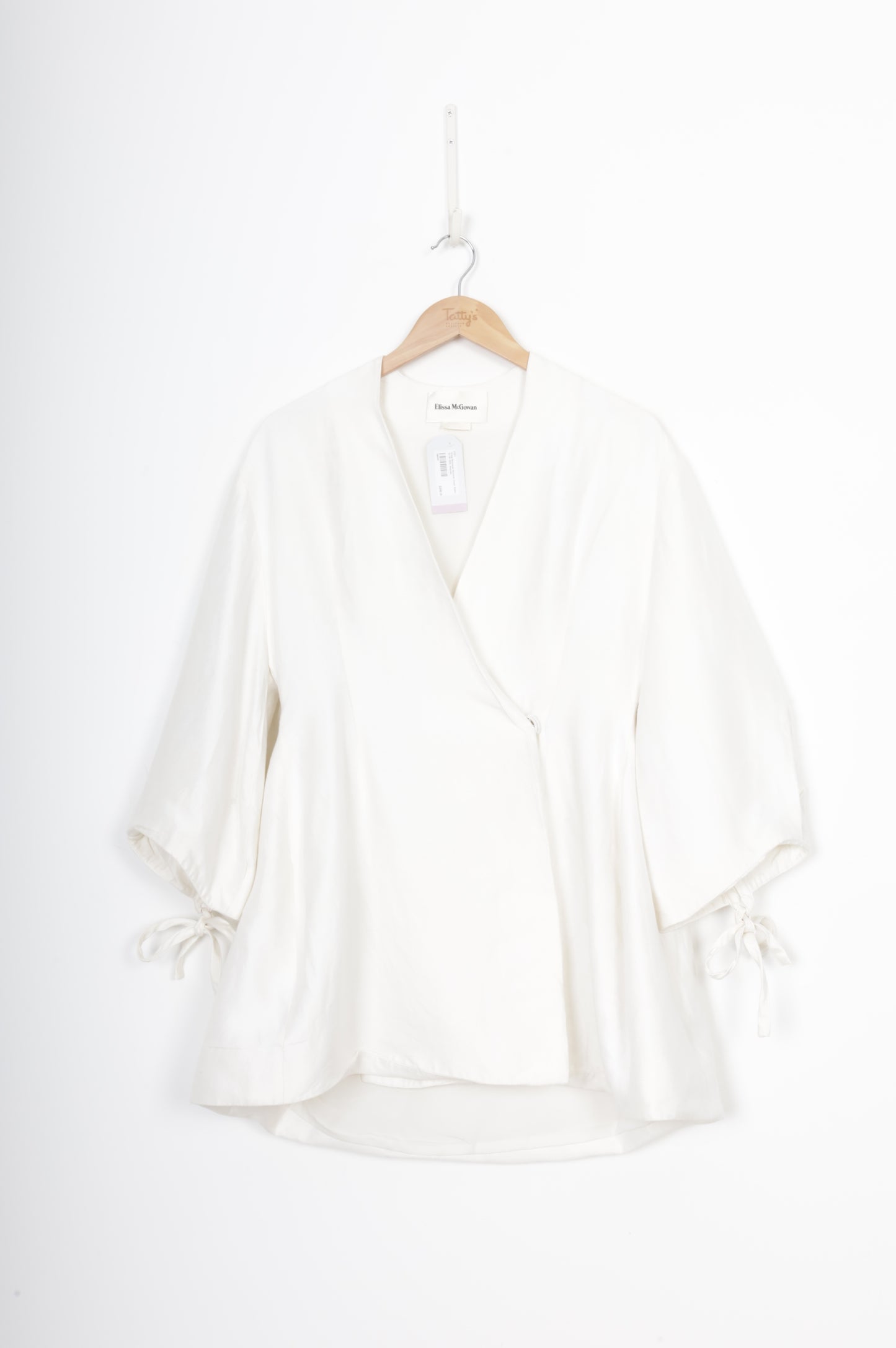 Elissa McGowan Womens Cream Blazer Size EU 36