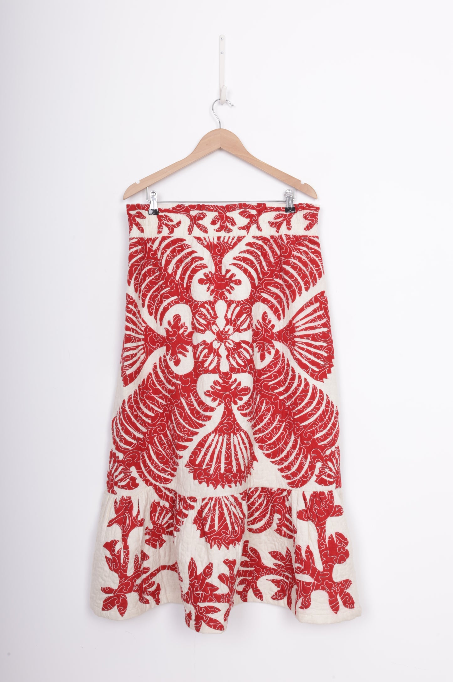 Sea New York Womens Red Skirt Size XL