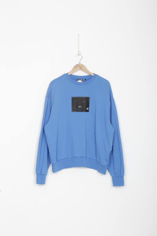 Acne Studios Unisex Blue Sweatshirt Size XL