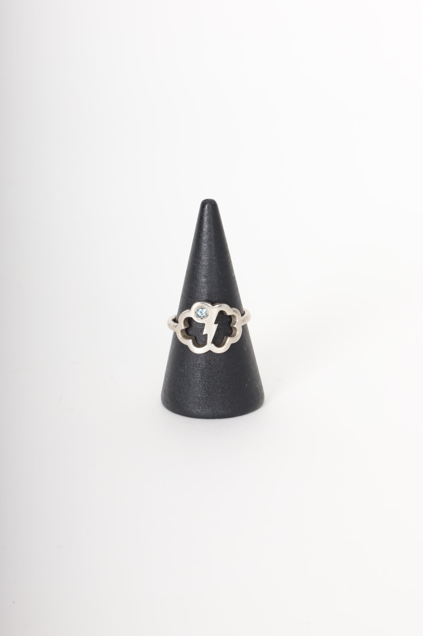 Karen Walker Womens Silver Ring Size 7