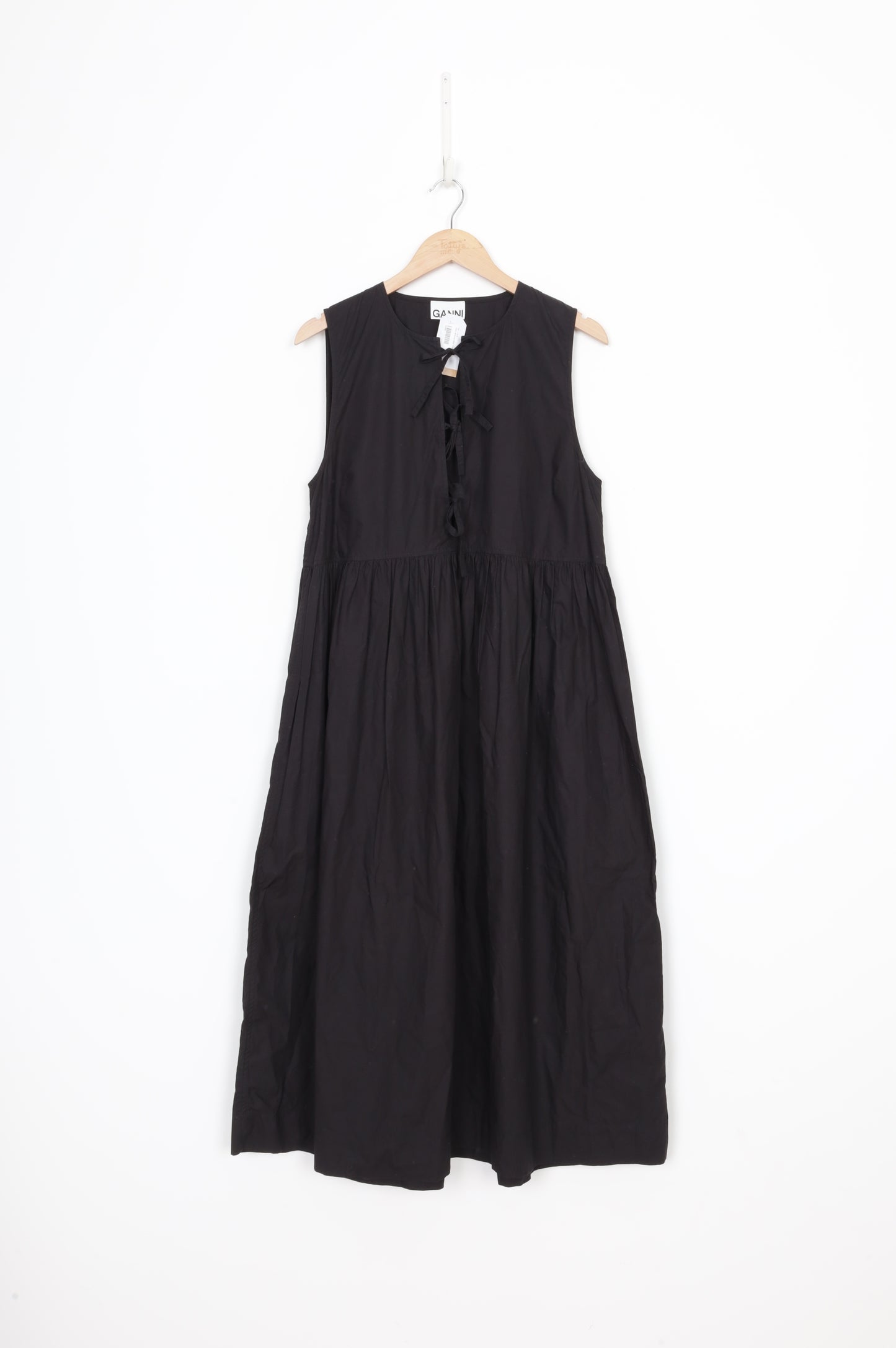 Ganni Womens Black Dress Size 40