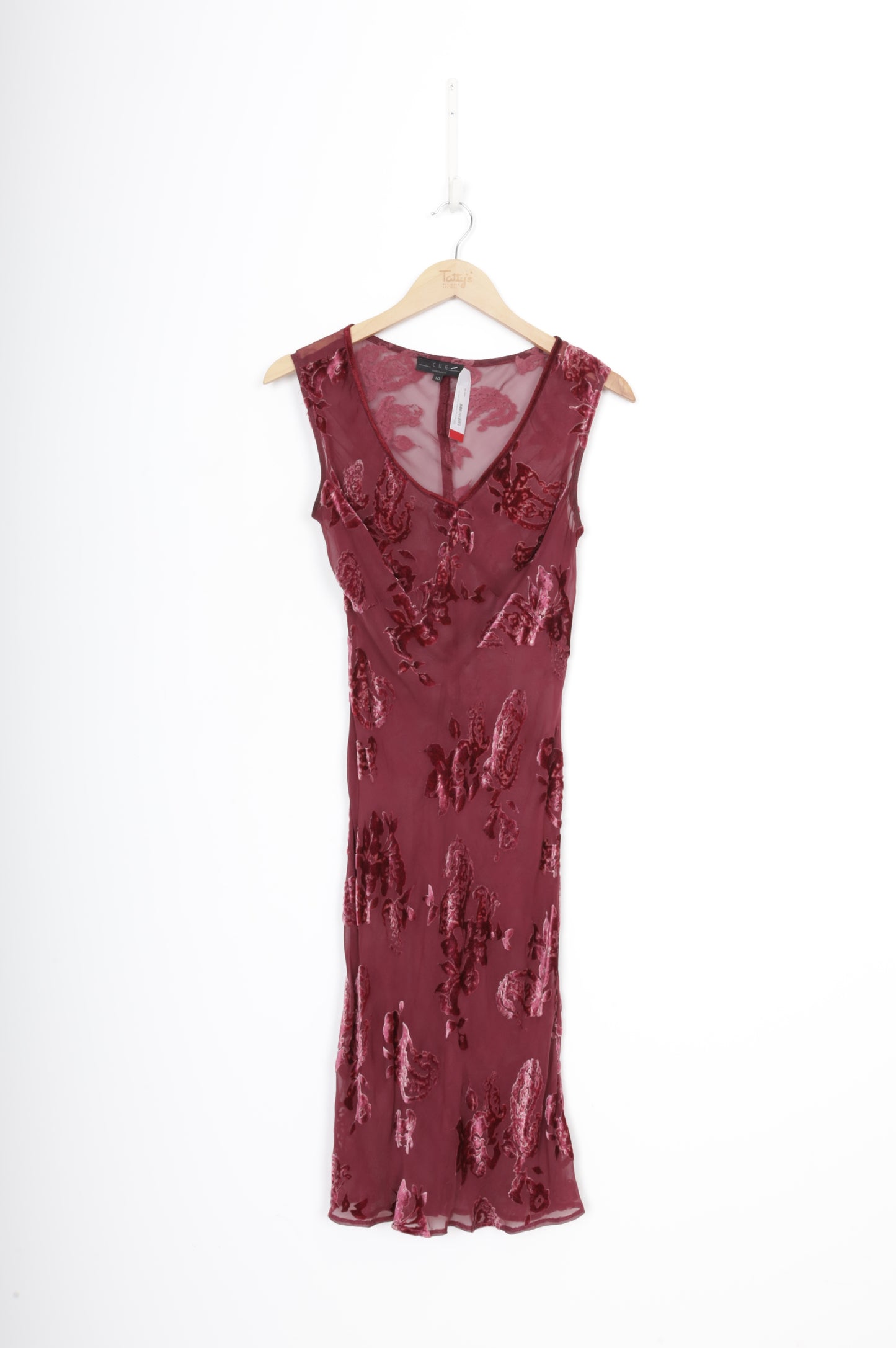 Cue Womens Purple Dress Size 10