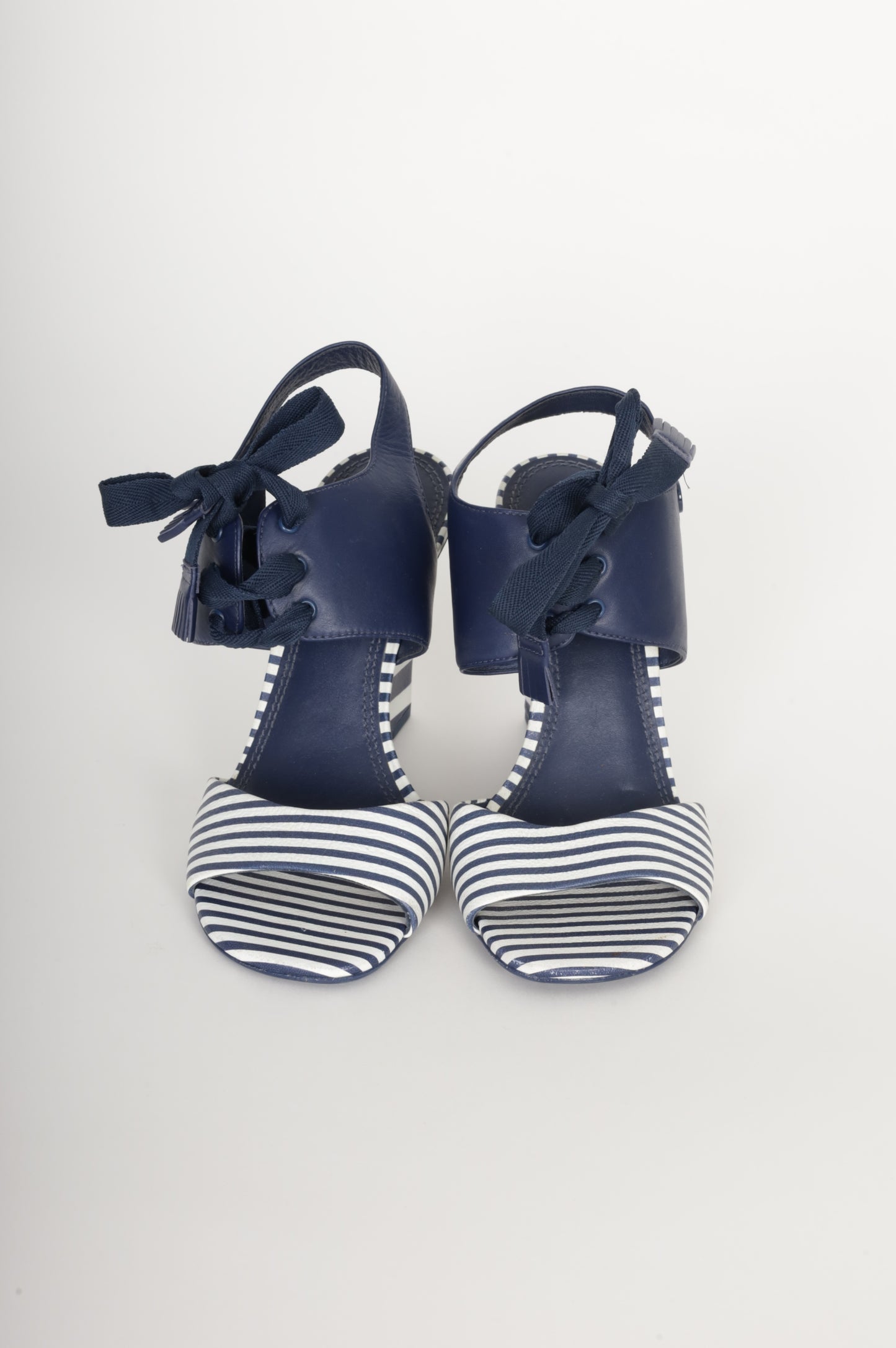 tory burch Womens Blue Heels Size 7.5