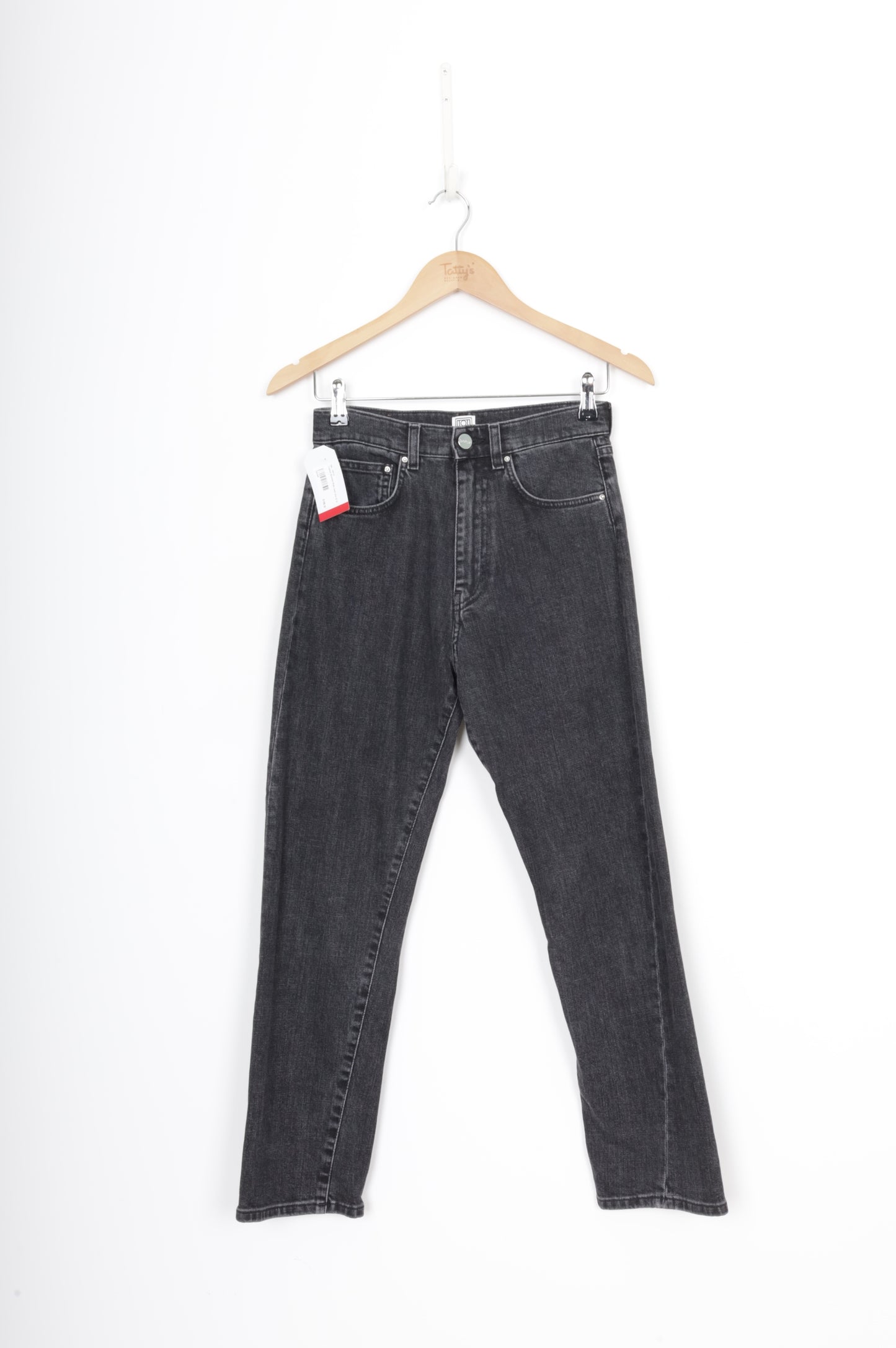 Toteme Womens Black Jeans Size W 25