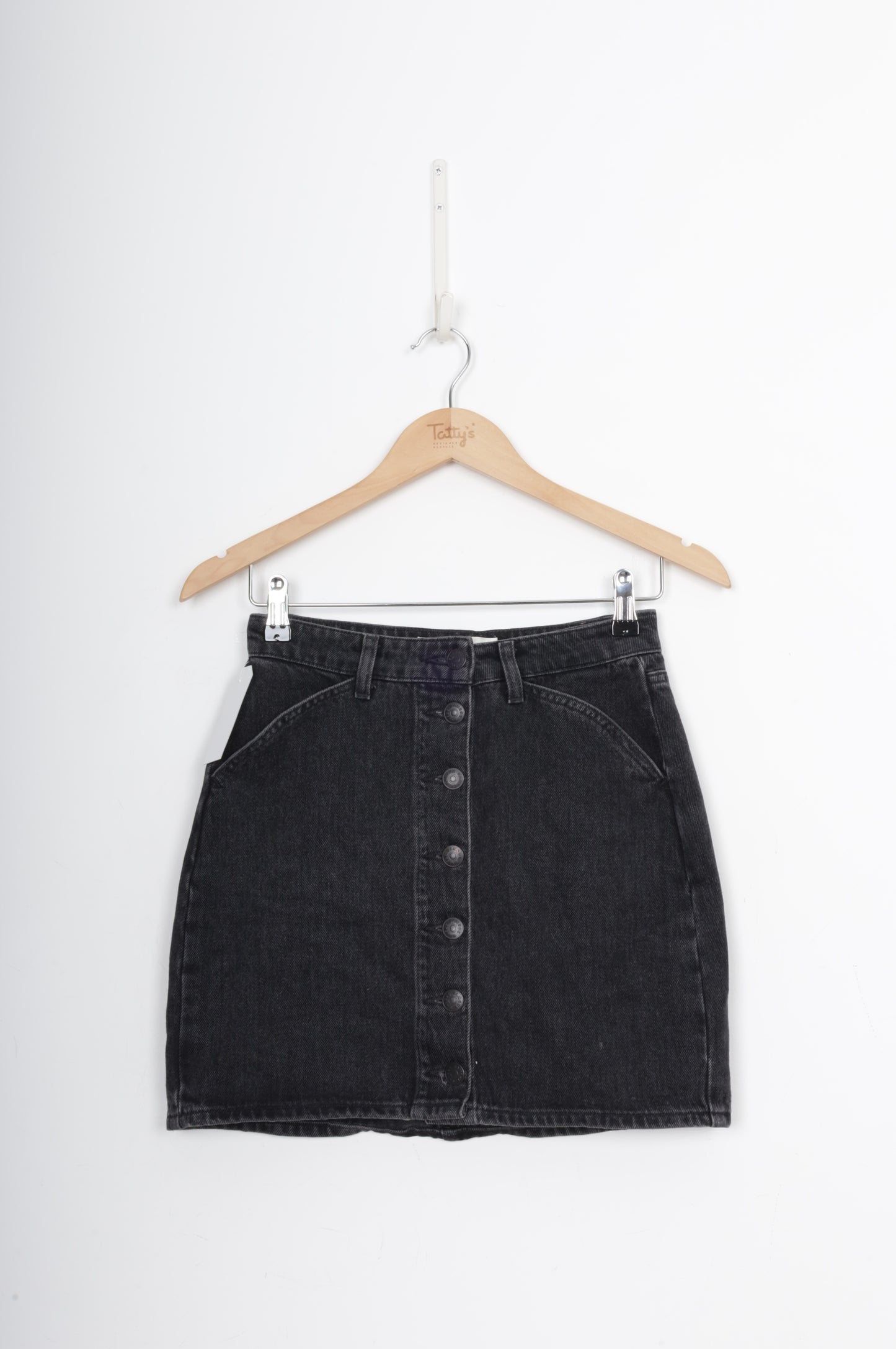 Samsoe Samsoe Womens Black Mini Skirt Size XXS