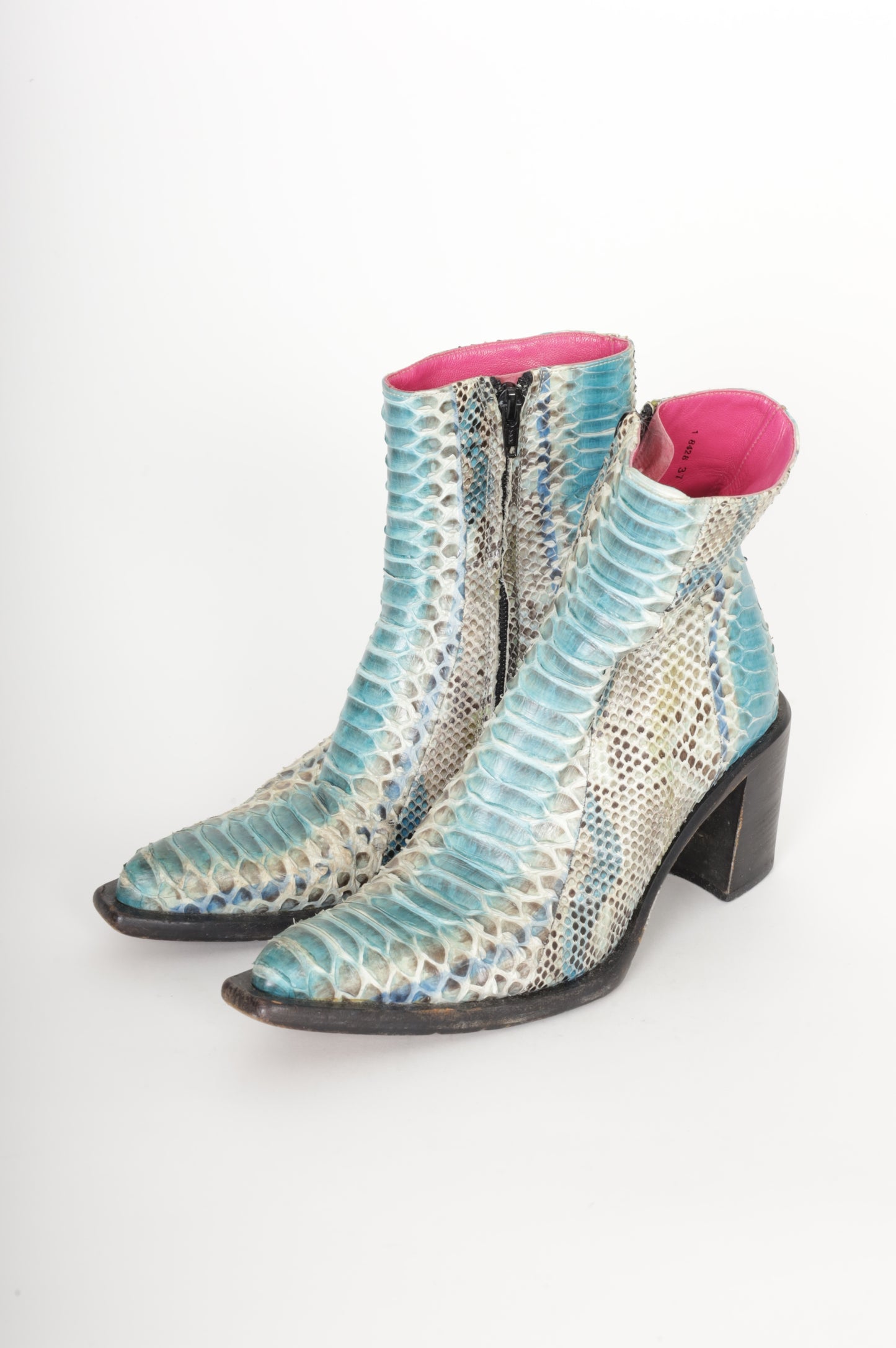 Free lance paris Womens Blue Boots Size EU 37