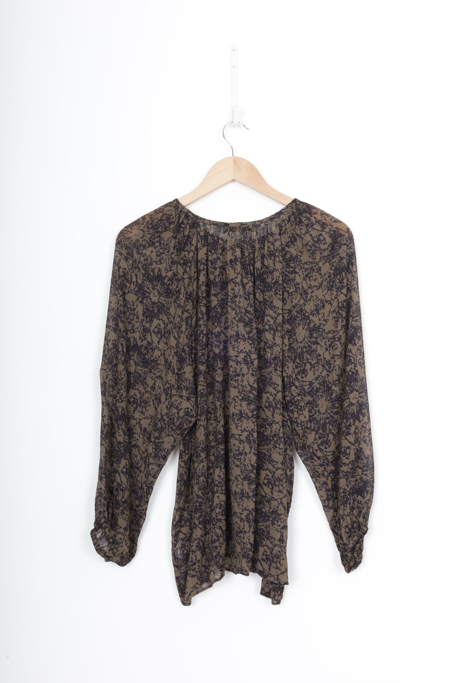 Storm Womens Brown Blouse Size L