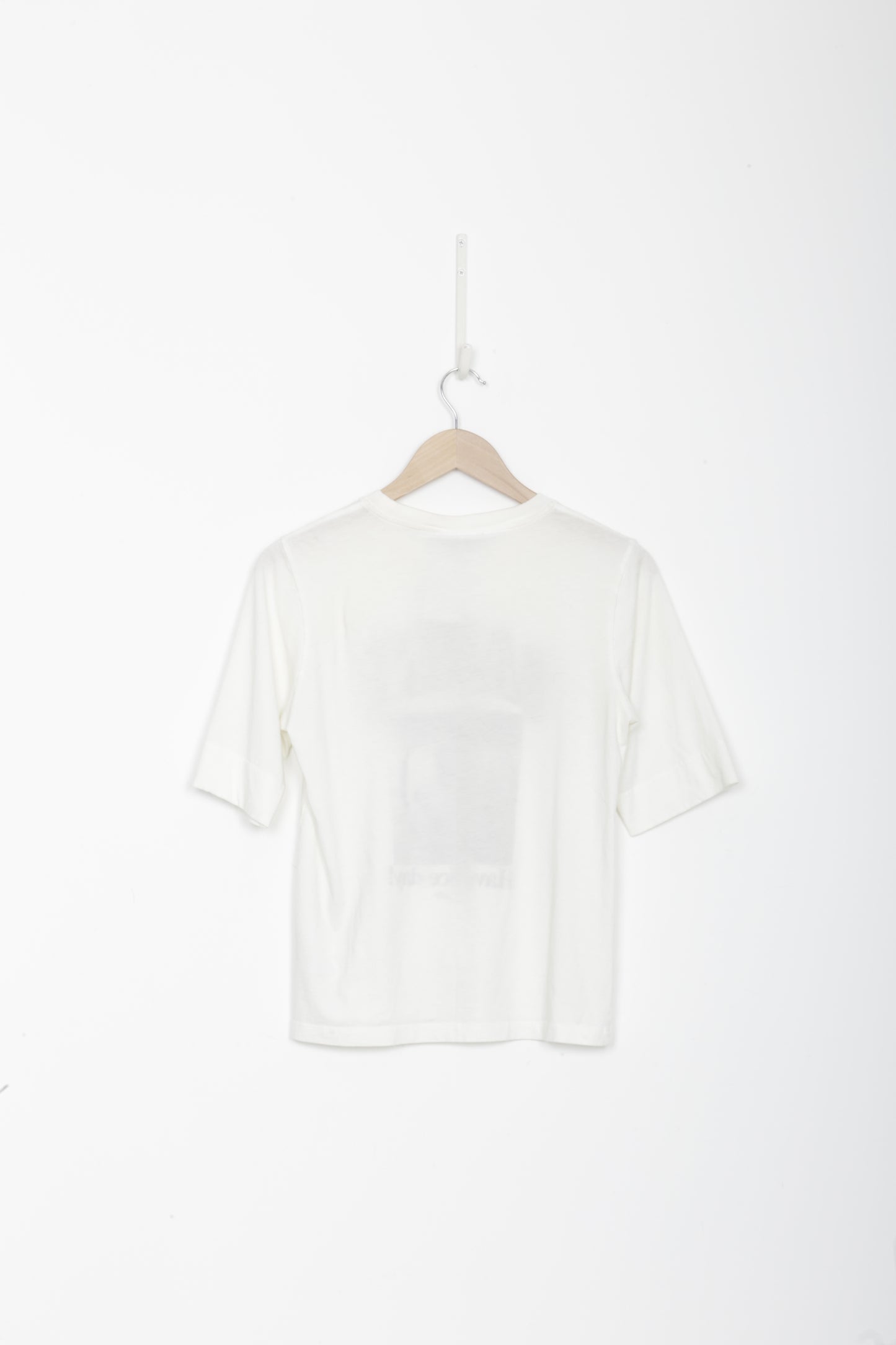 Ganni Womens White T-shirt Size XS