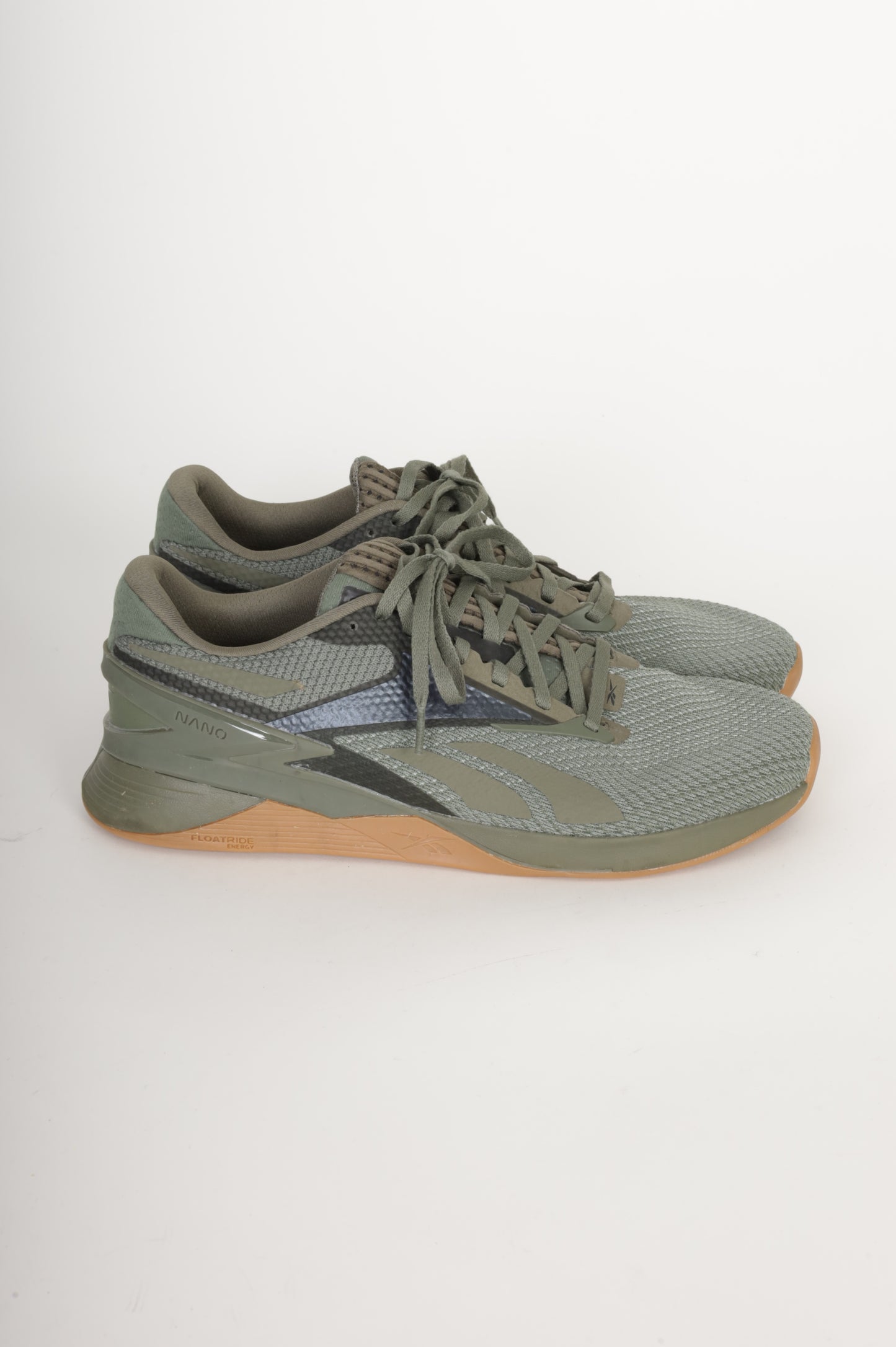 Reebok Mens Green Sneakers Size EU 45