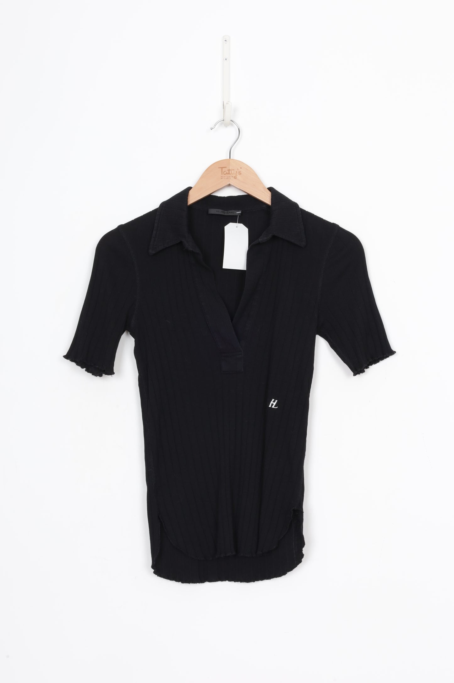 Helmut Lang Womens Black Top Size XS