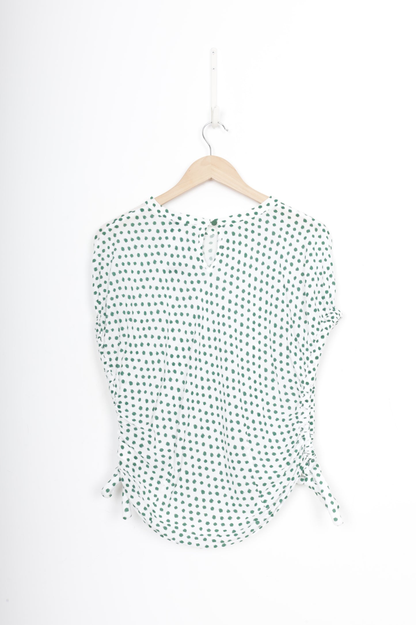 Taylor Womens White Top Size S