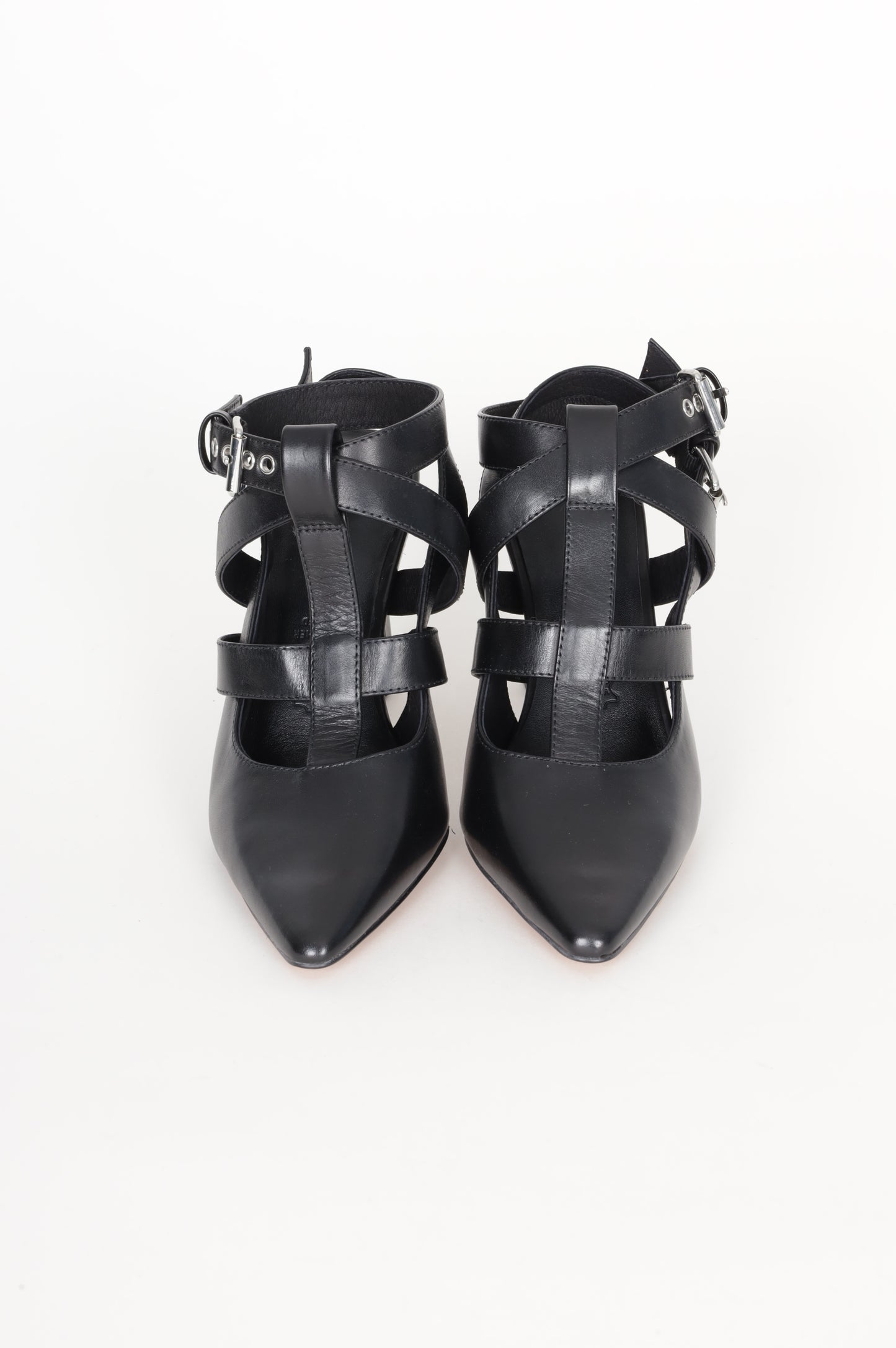 Mi Piaci Womens Black Heels Size EU 37