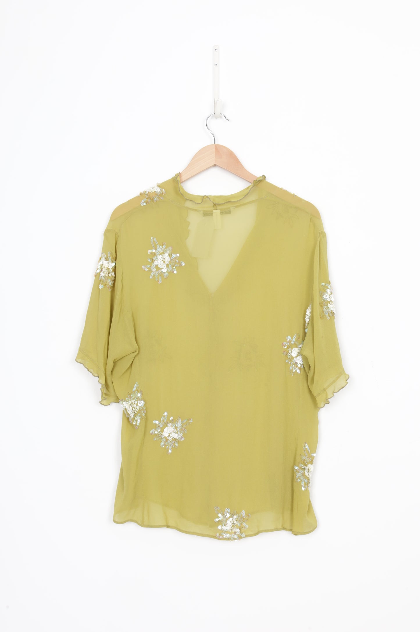 Diane Burkhardt Womens Green Shirt Size 12