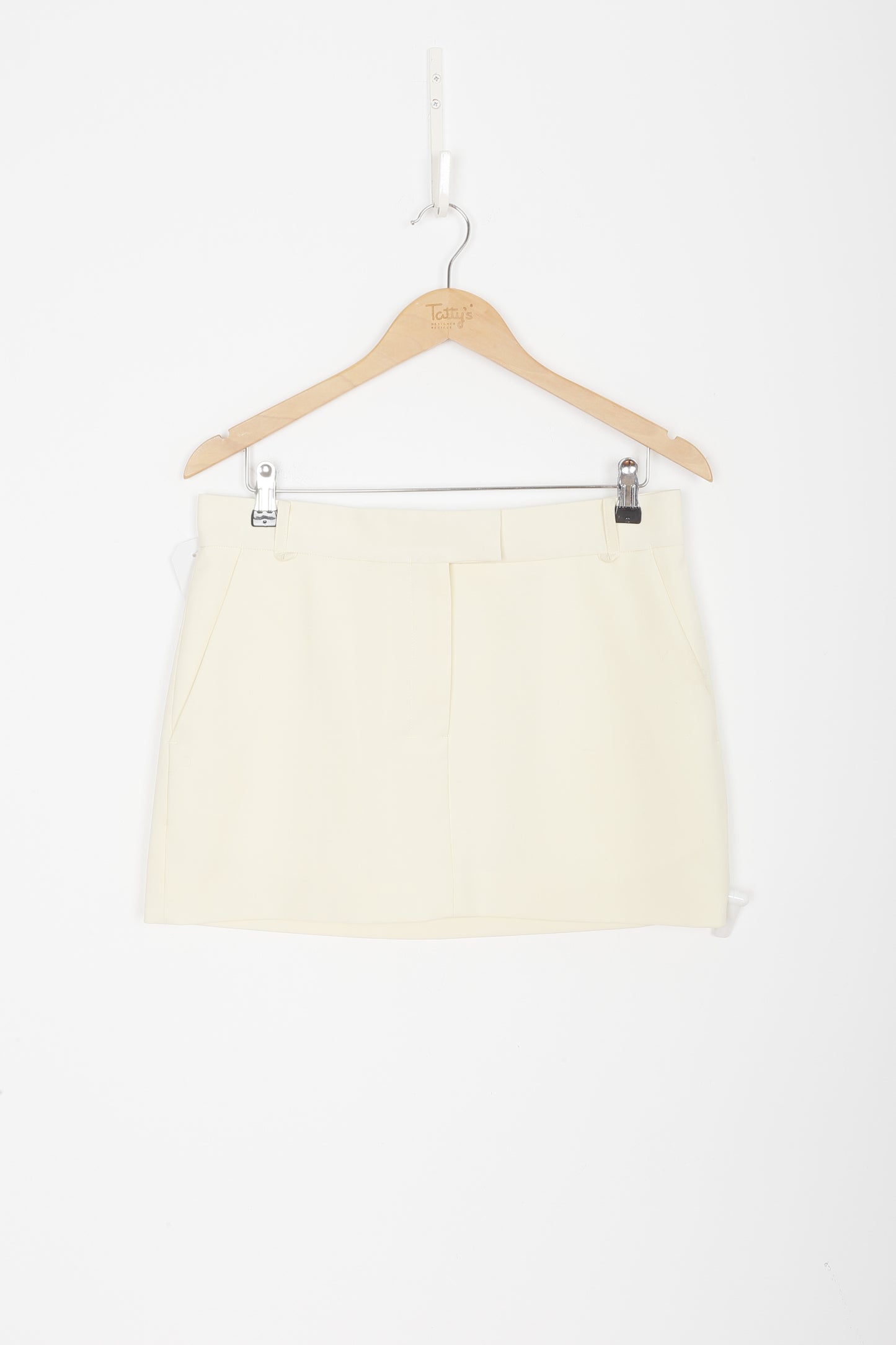 Camilla and Marc Womens White Mini Skirt Size 10