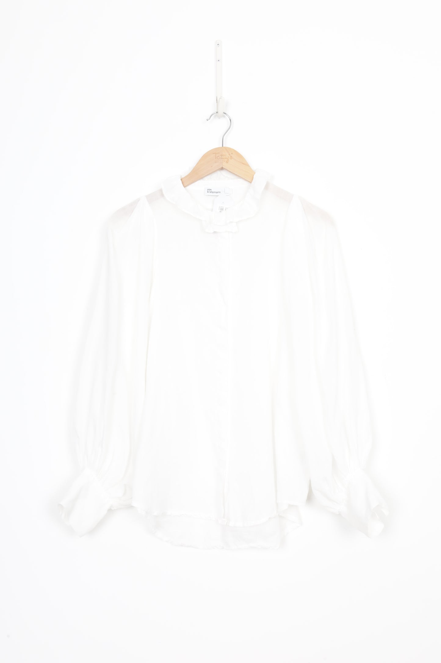 Zoe Kratzmann Womens White Shirt Size 1