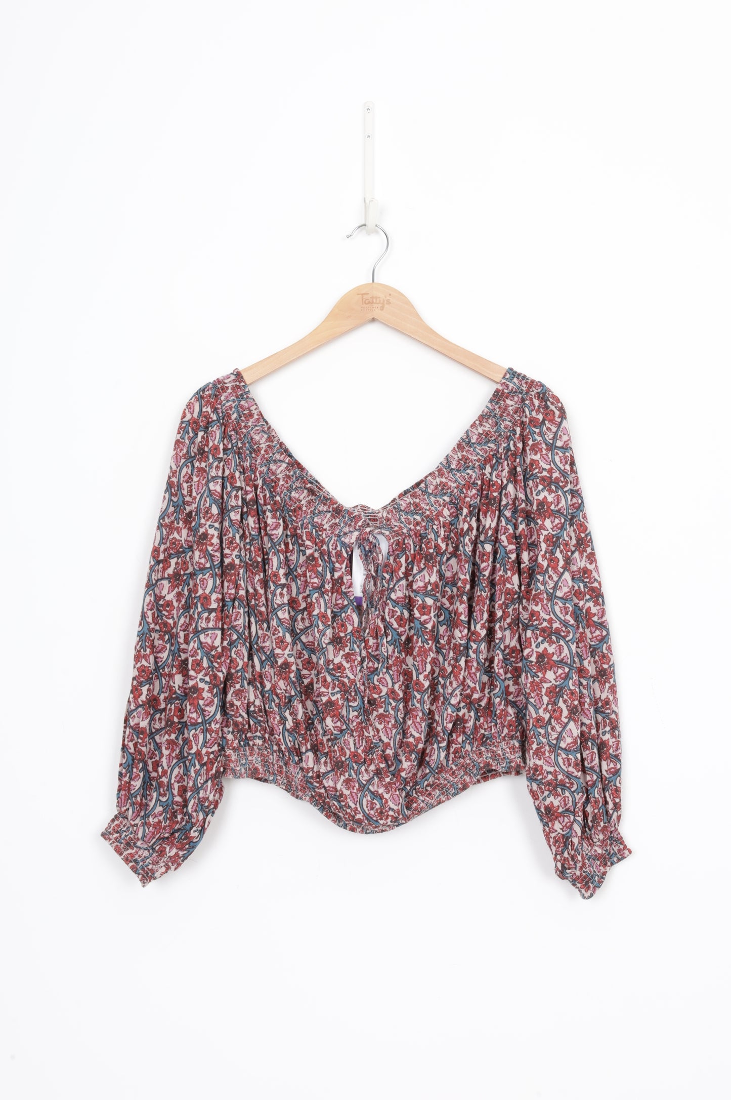 Free people Womens Beige Top Size L