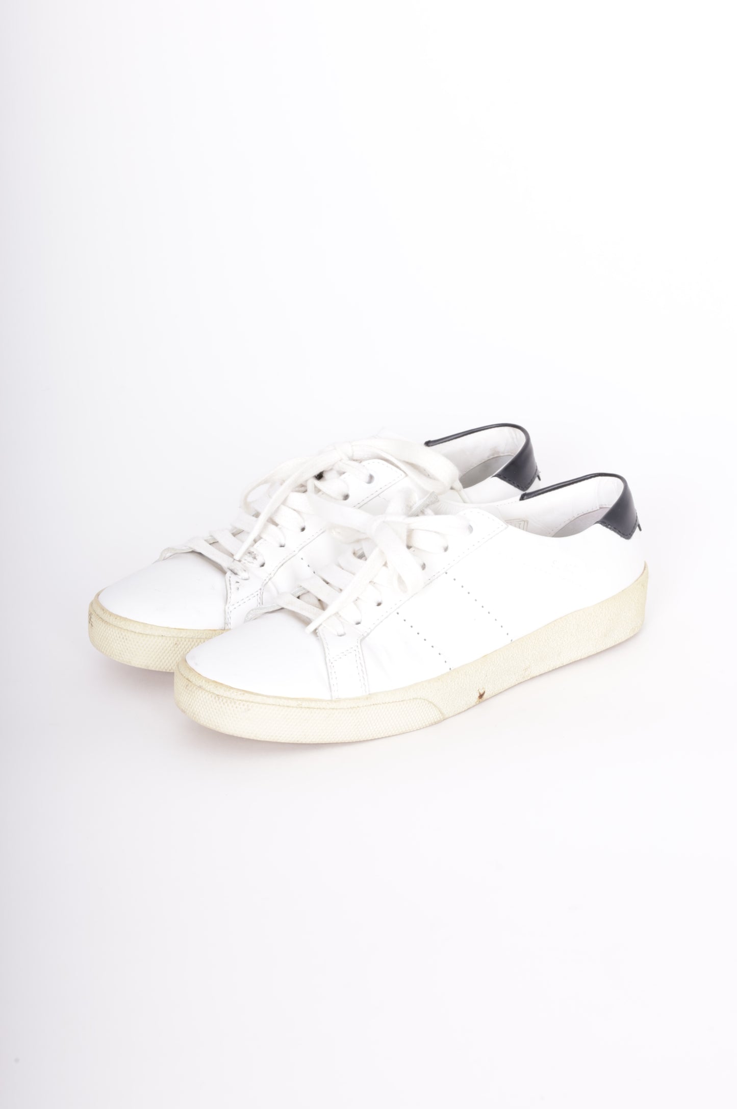 Saint Laurent Womens White Sneakers Size 36