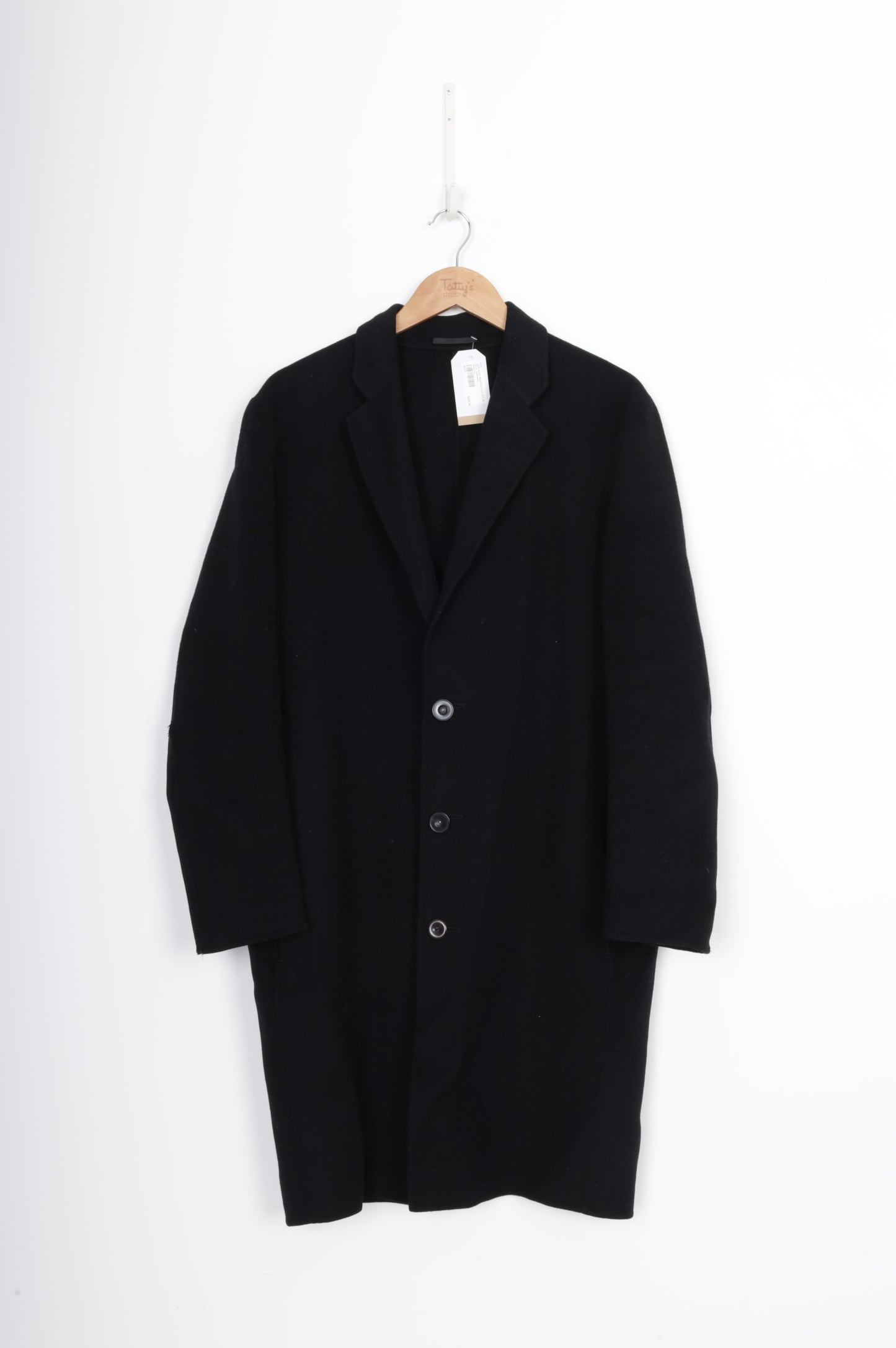 Acne Studios Mens Black Coat Size 44