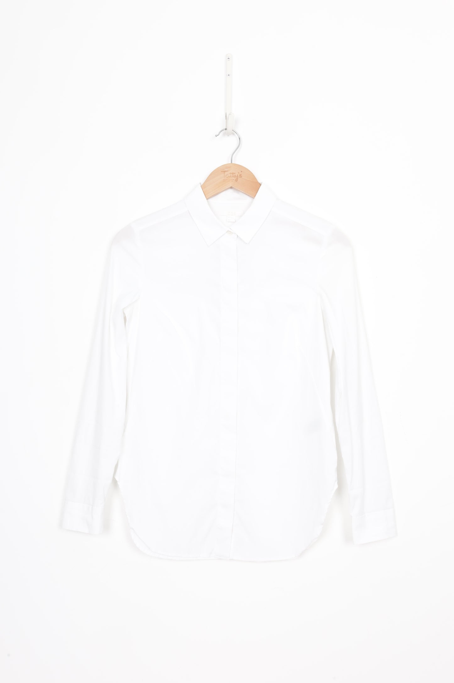 Cos Womens White Shirt Size 34