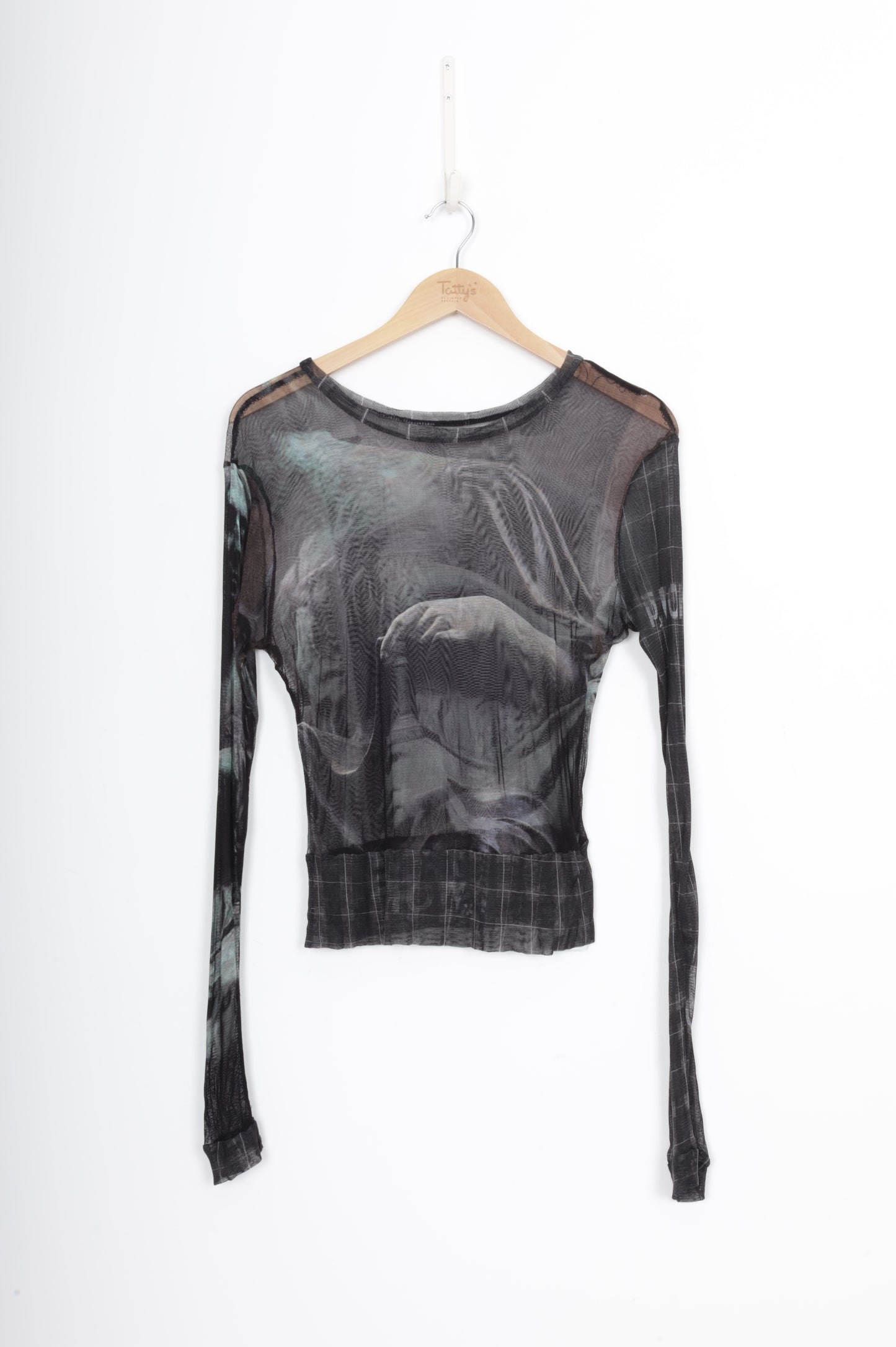 Nom D Womens Black Top Size S