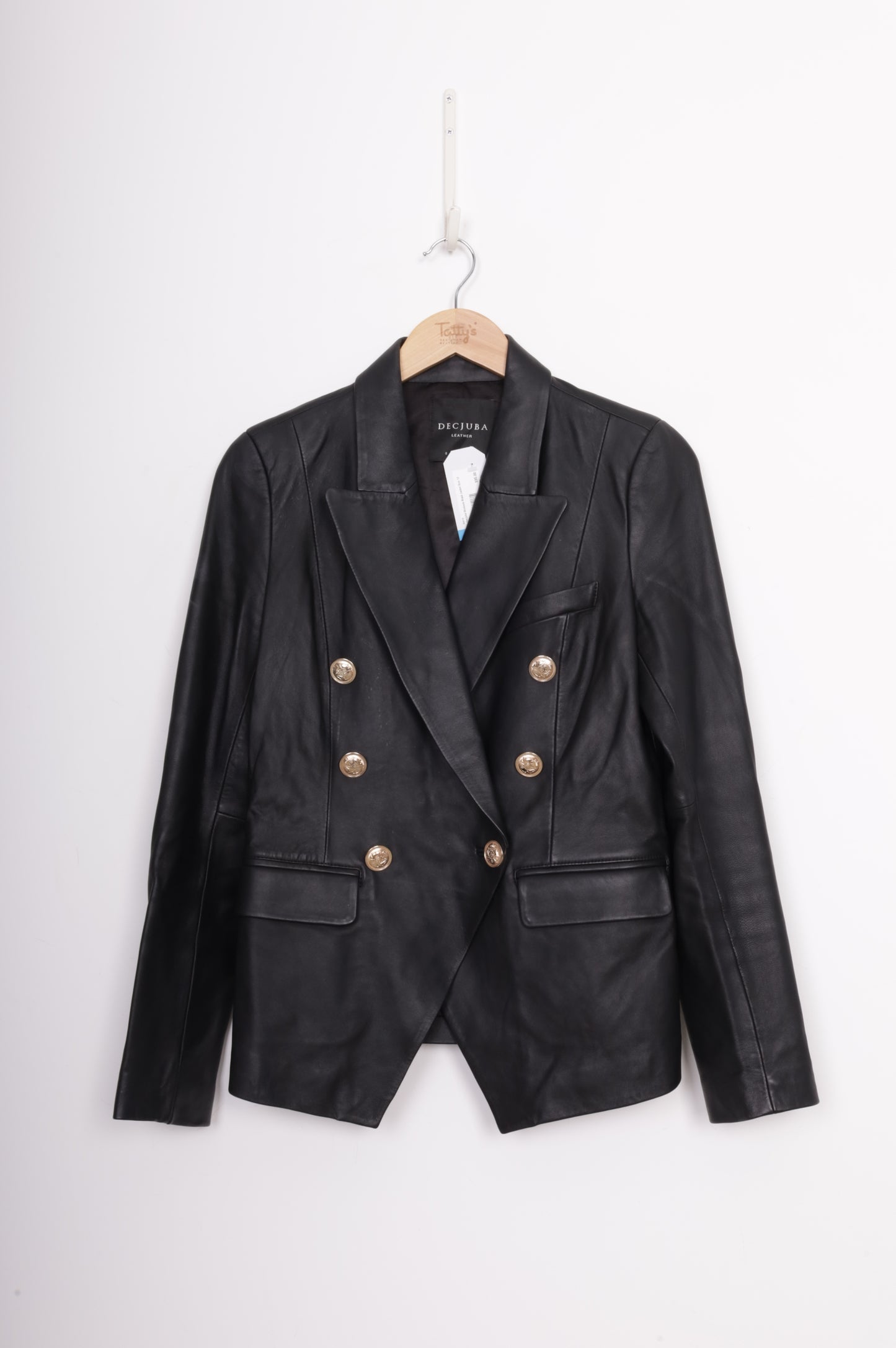 Decjuba Womens Black Jacket Size 12