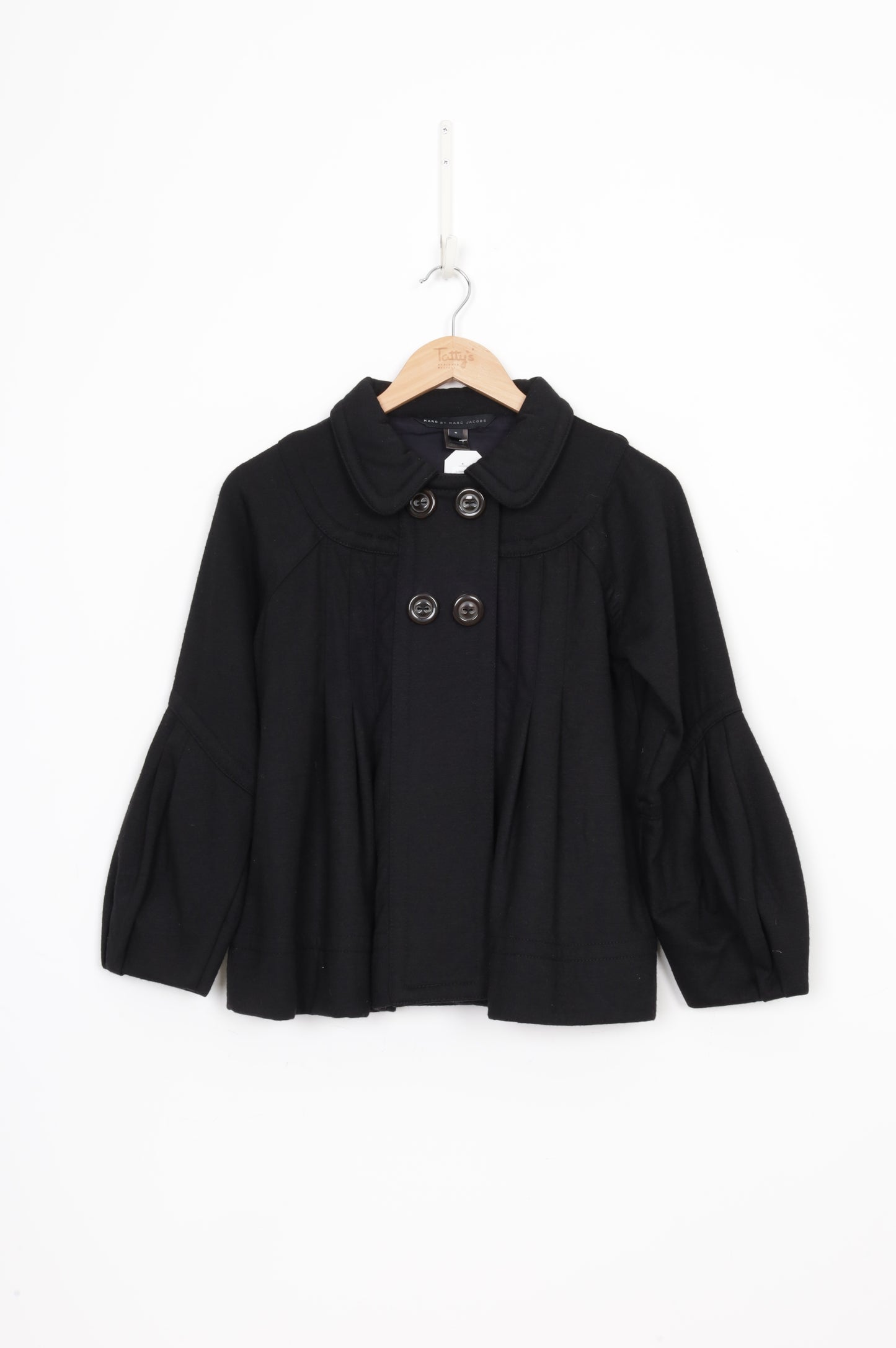 Marc by Marc Jacobs Womens Black Jacket Size S