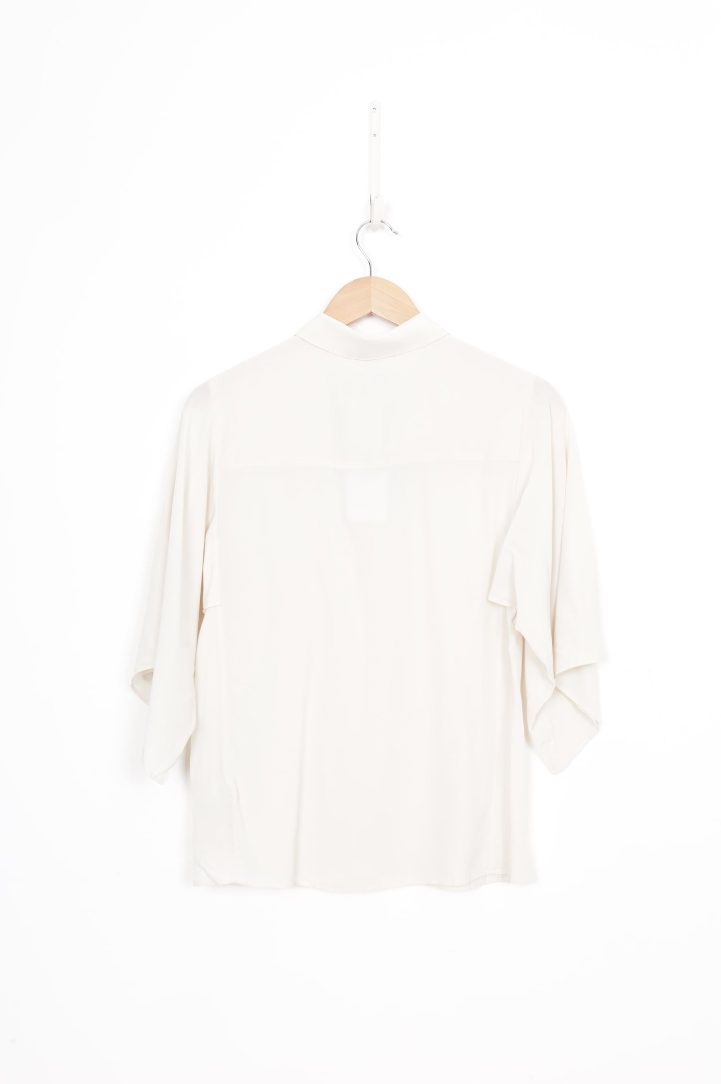 Reiss Womens Cream Shirt Size 8