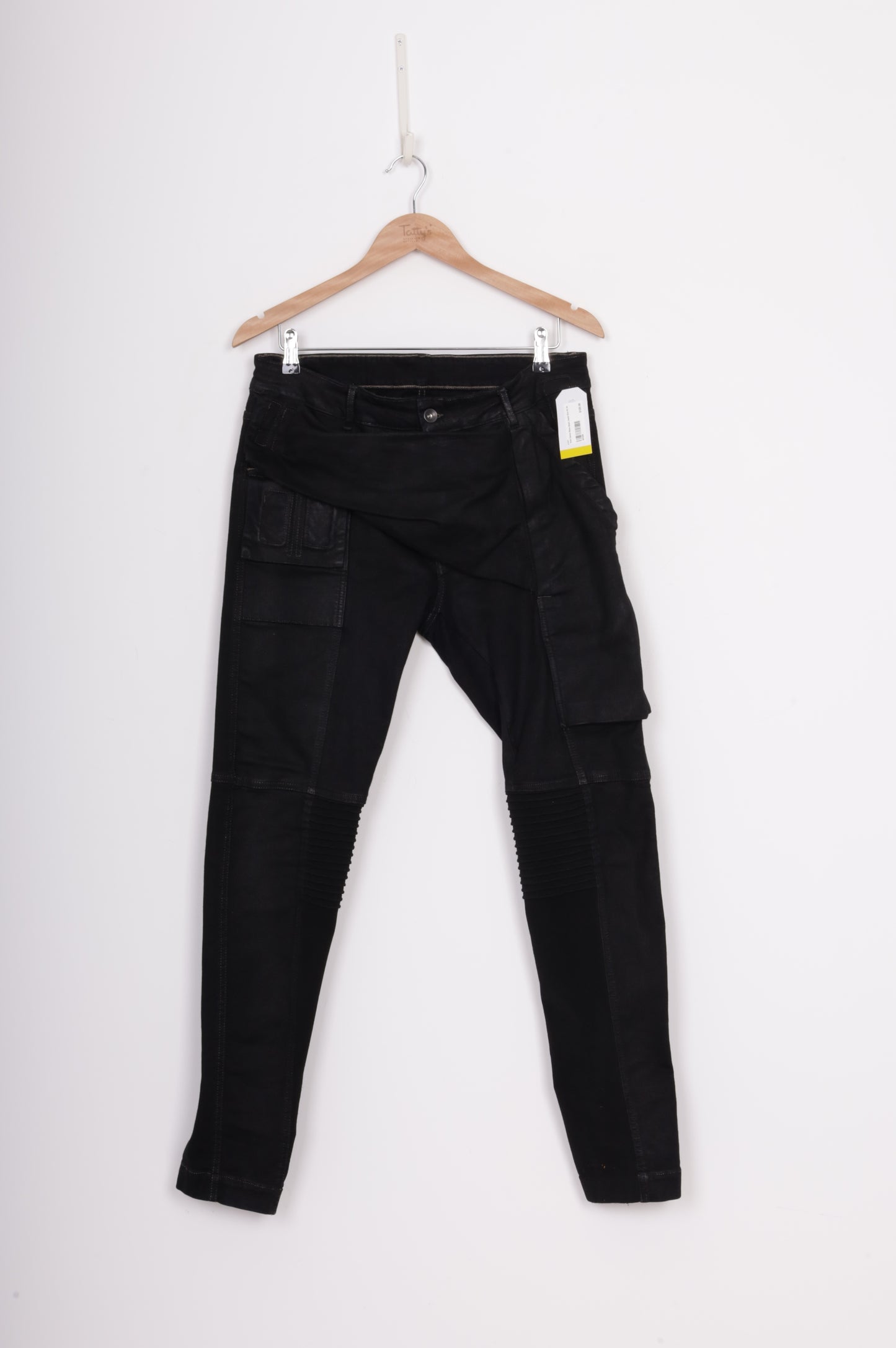 Rick Owens Mens Black Jeans Size W 33