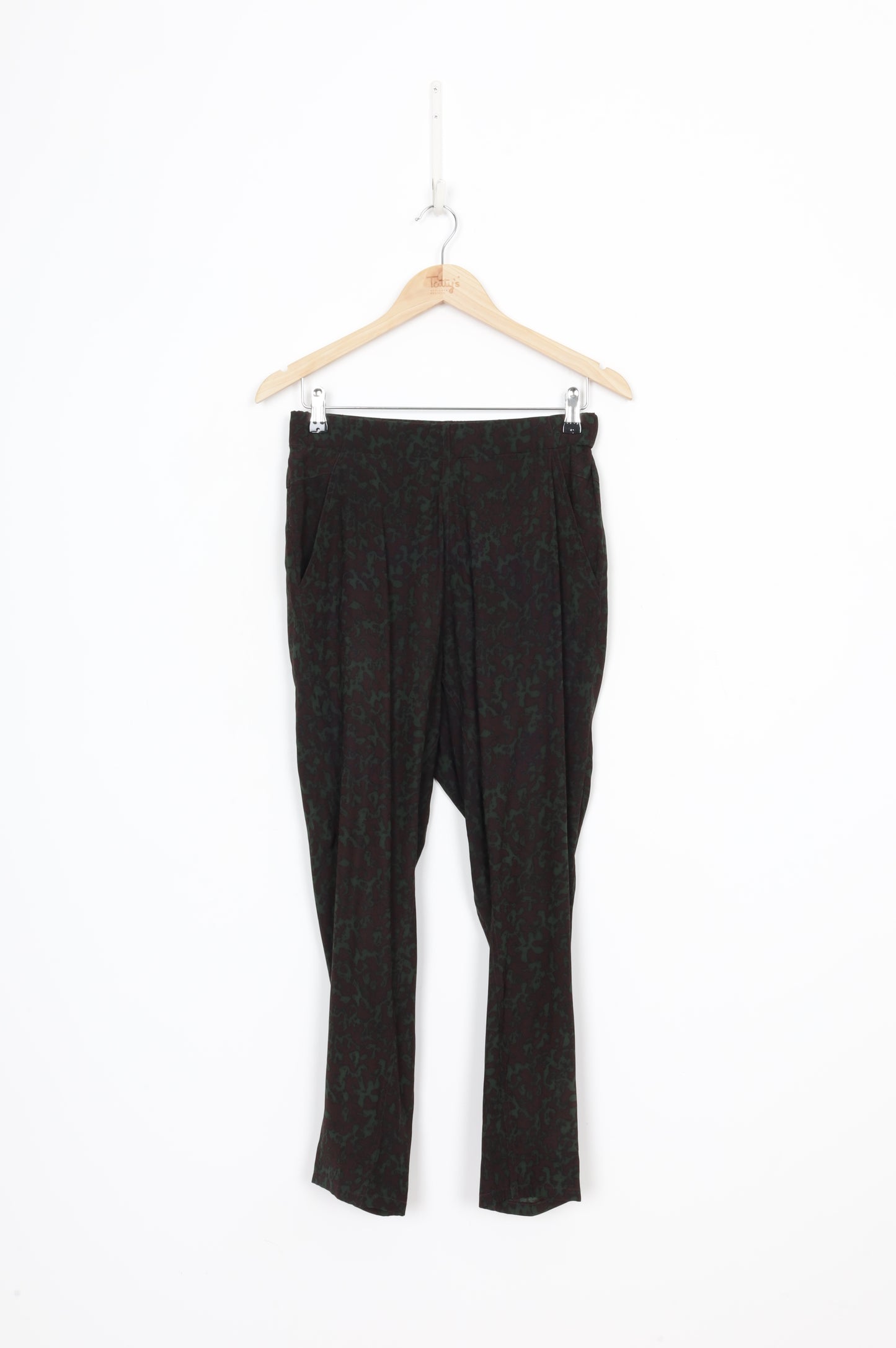 Scanlan Theodore Womens Green Pants Size 6