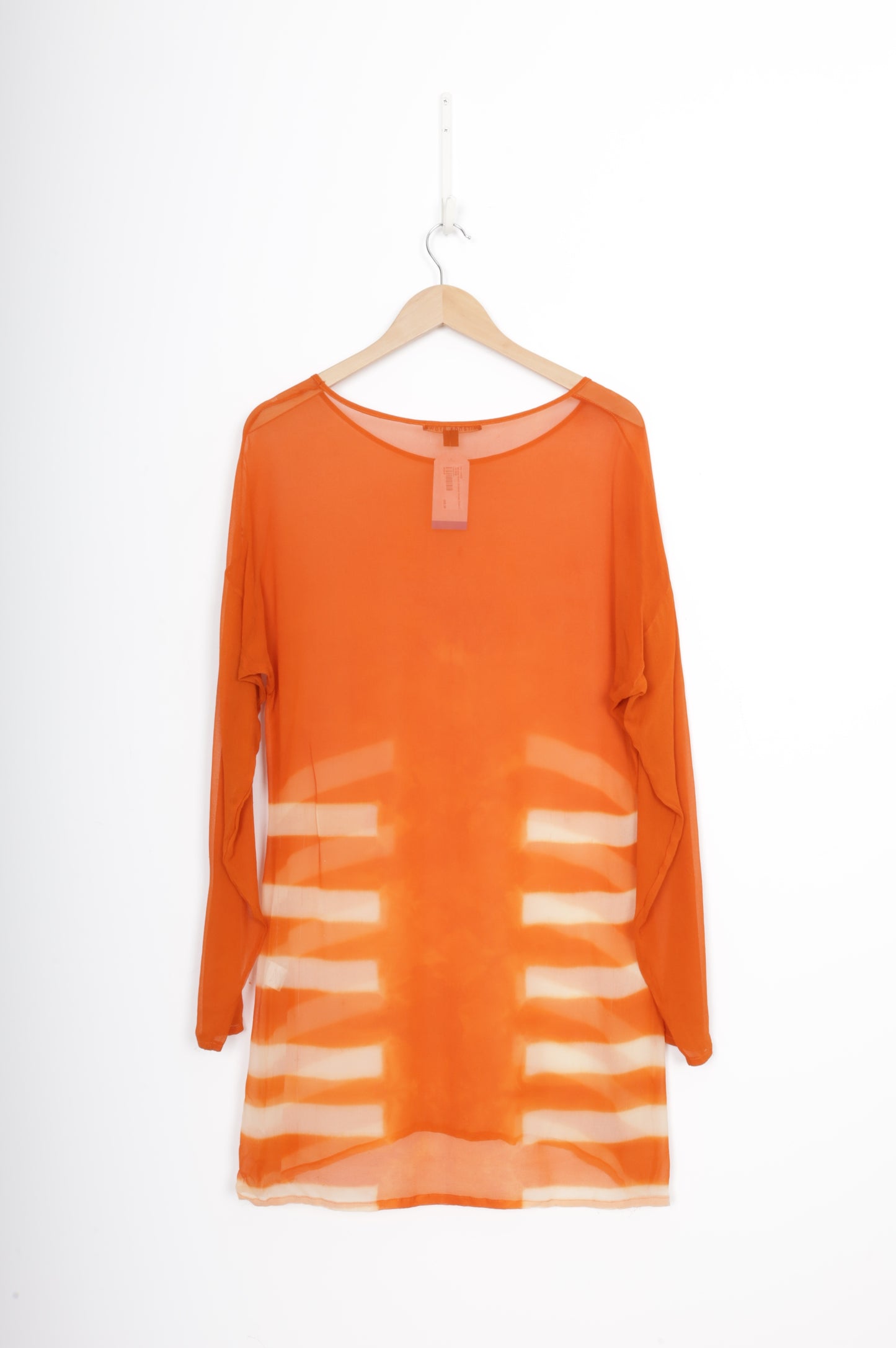 Miranda Brown Womens Orange Dress Size 10